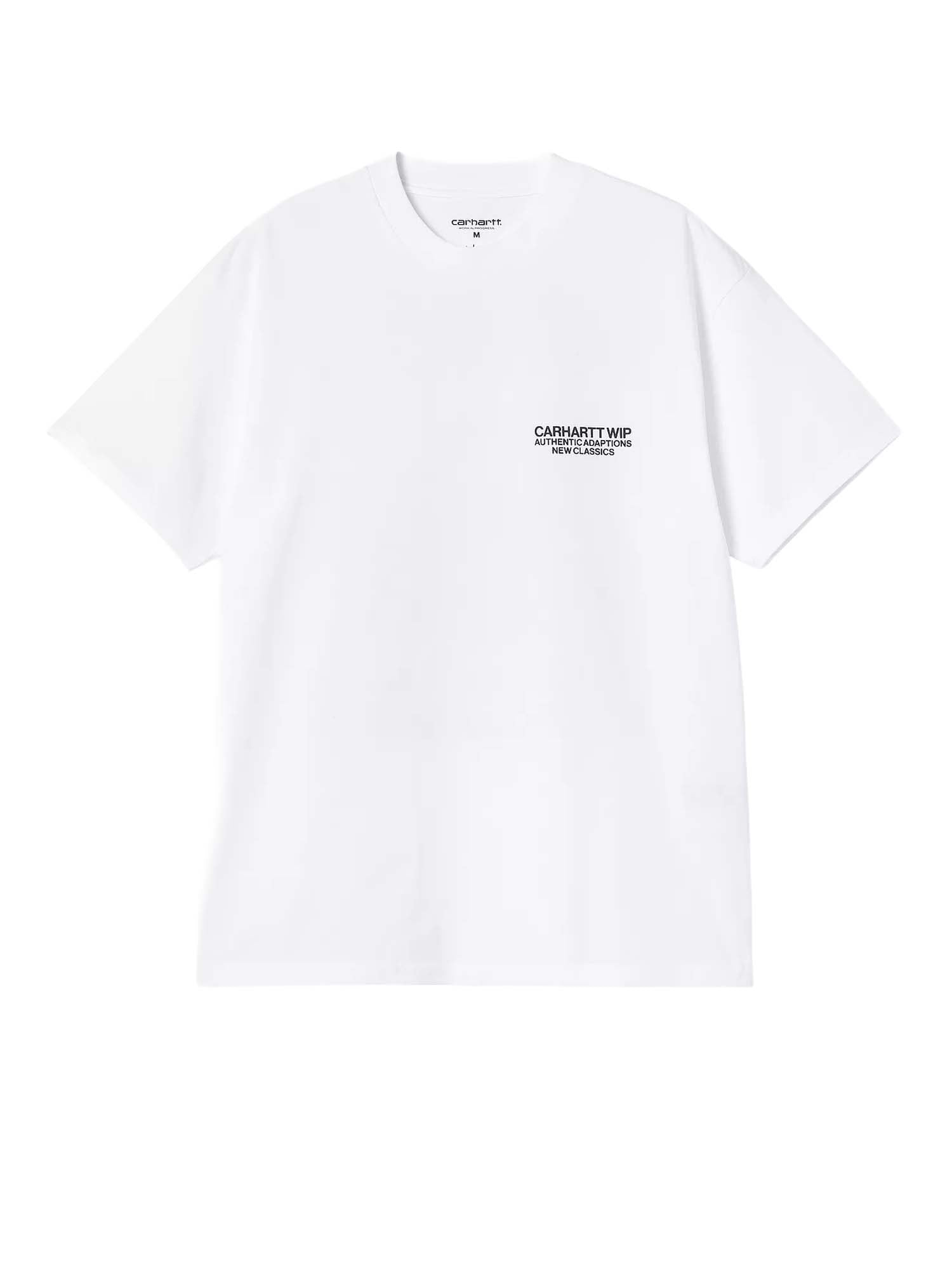 Carhartt Wip S/S Sean Hamilton 03 T-Shirt Bianco
