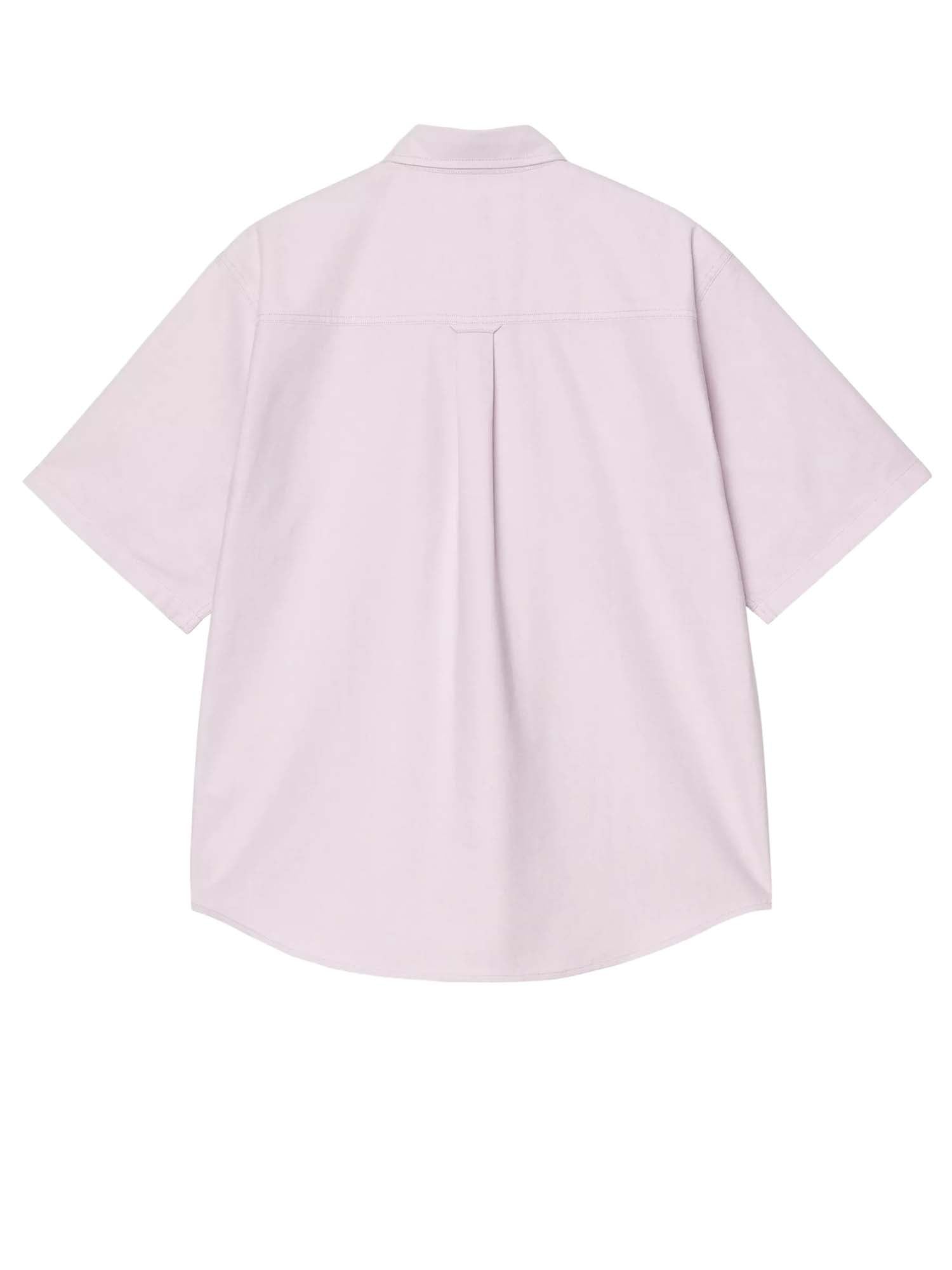 Carhartt Wip S/S Braxton Shirt Rosa