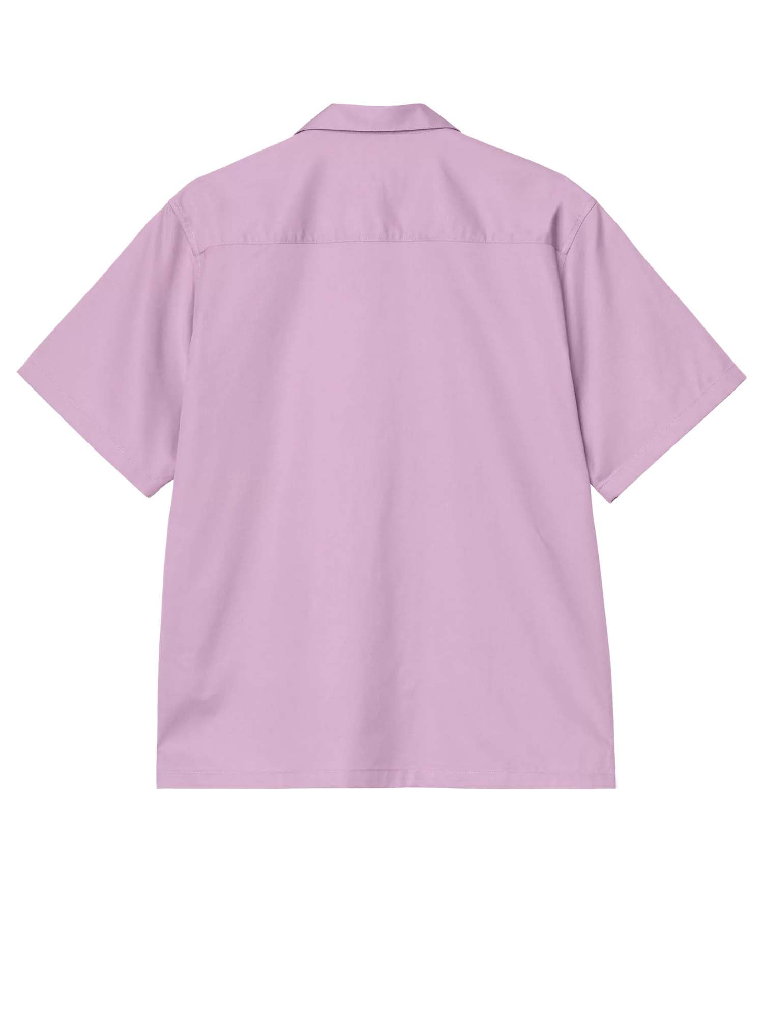 Carhartt Wip S/S Delray Shirt Rosa