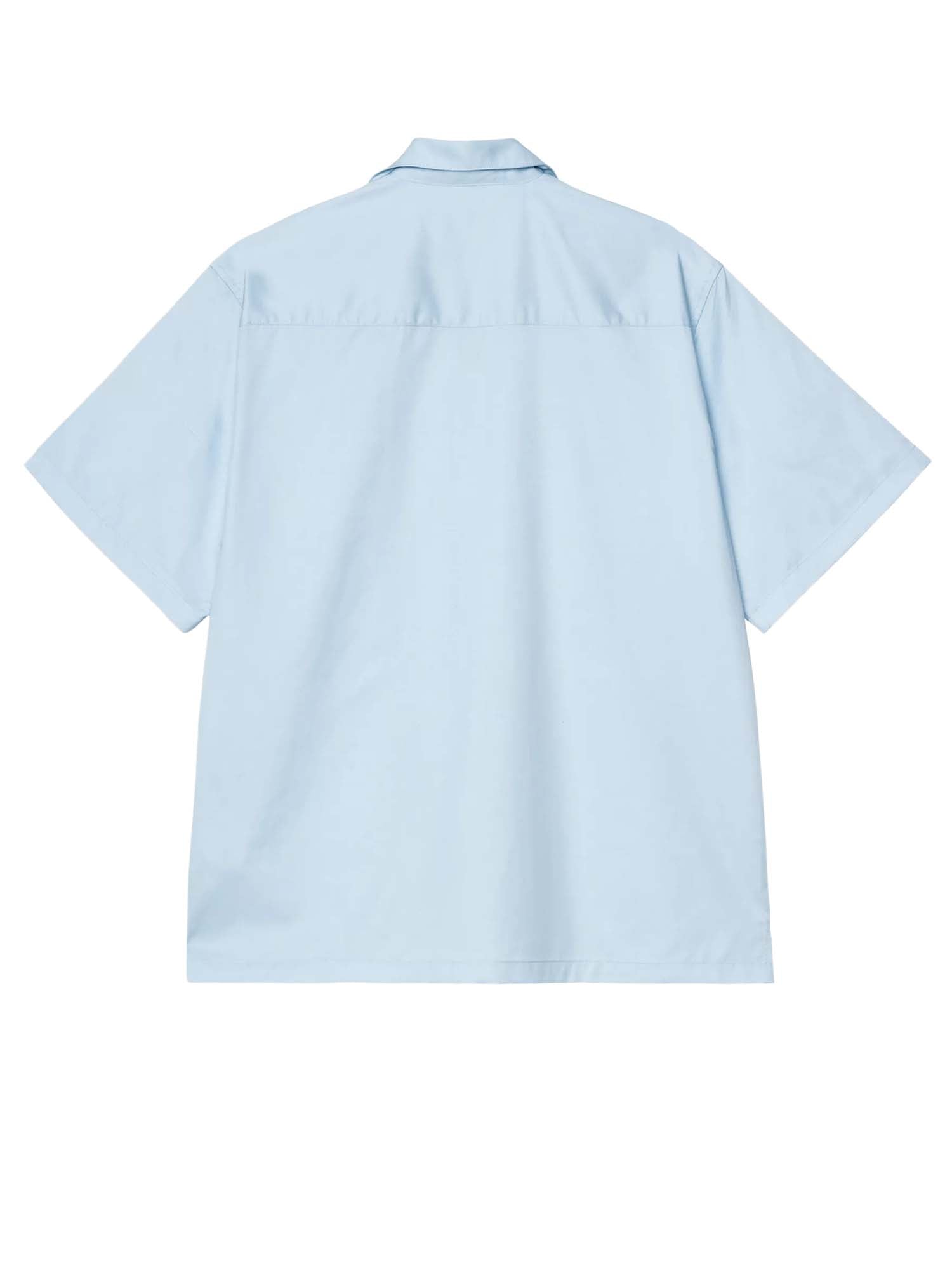 Carhartt Wip S/S Delray Shirt Azzurro