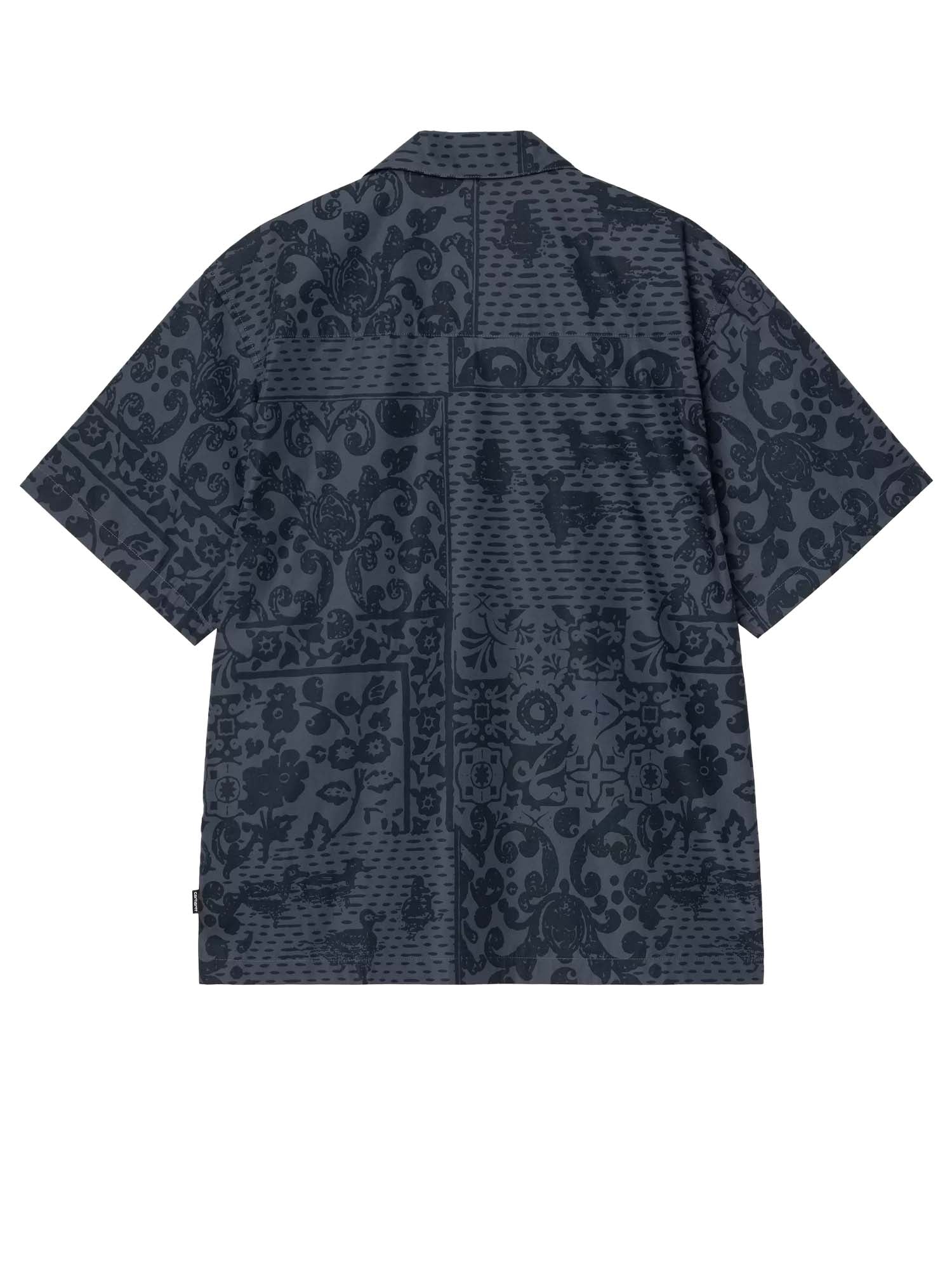 Carhartt Wip S/S Vestige Shirt Blu