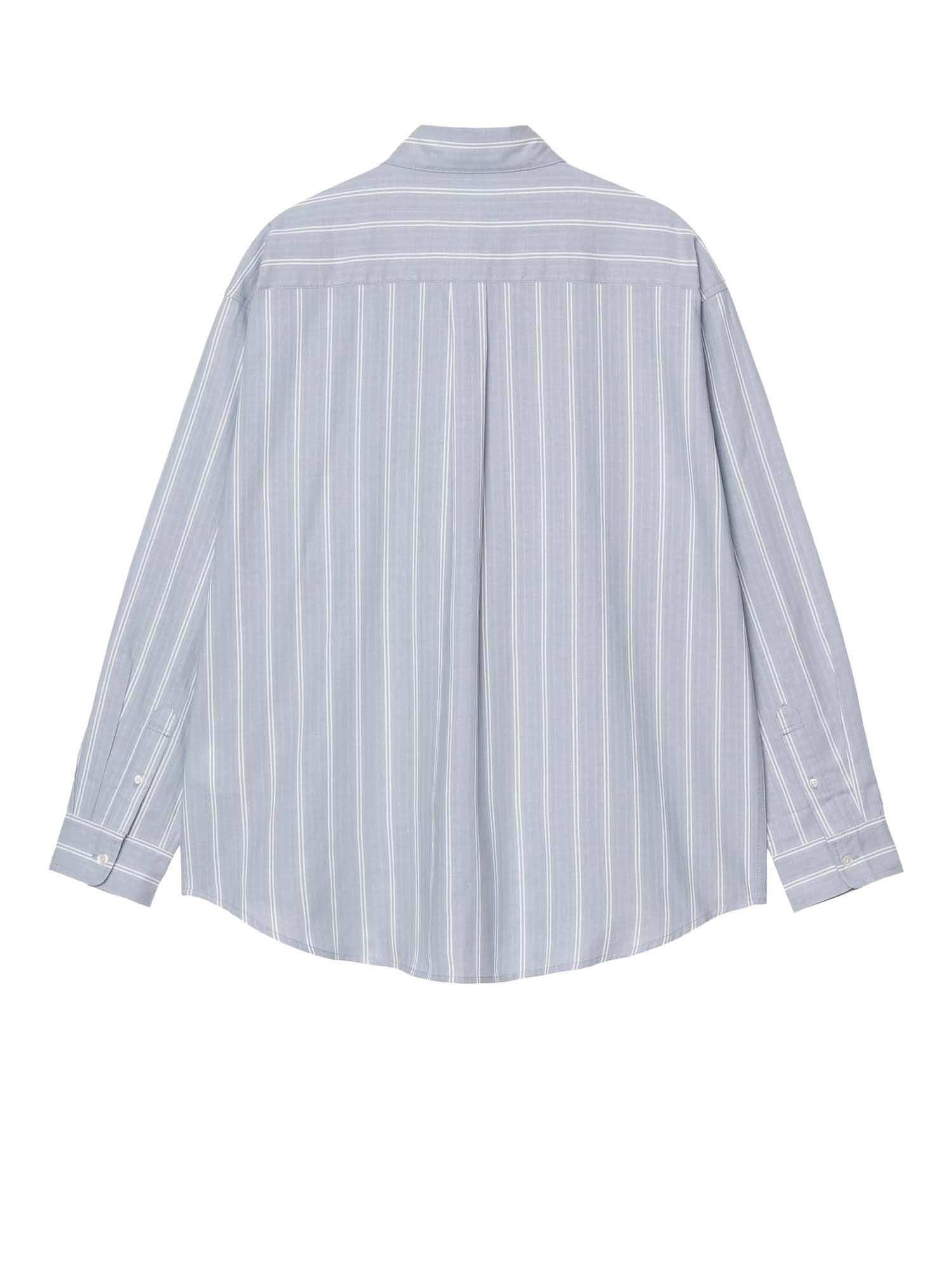 Carhartt Wip L/S Beale Shirt Azzurro