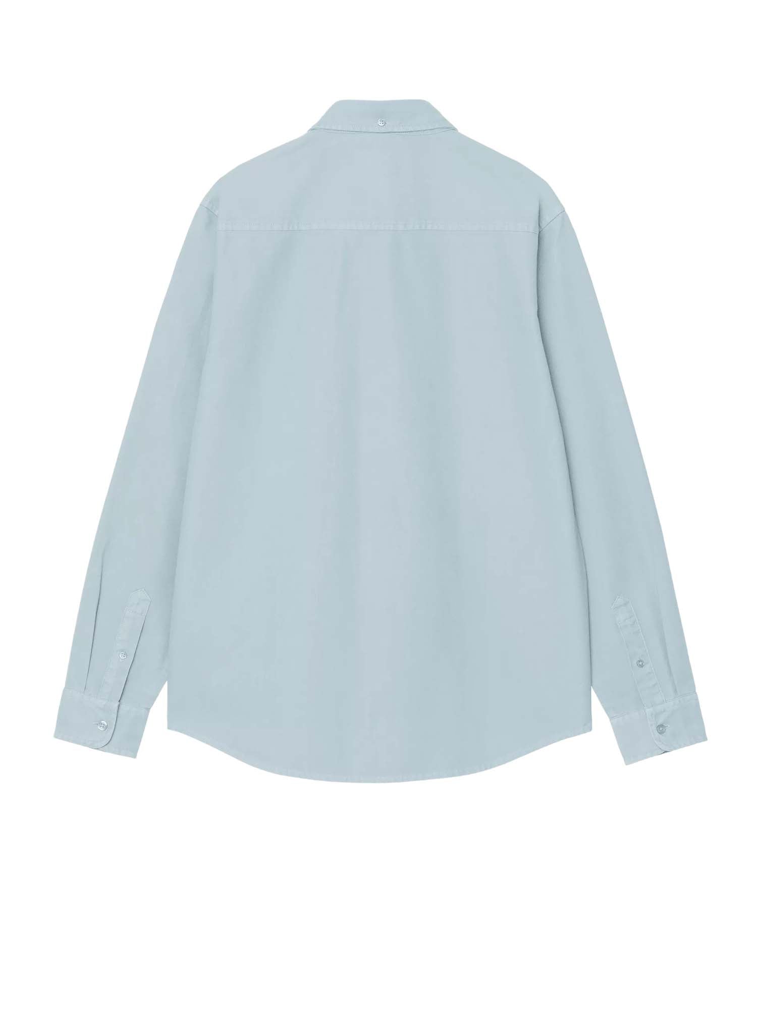Carhartt Wip L/S Bolton Shirt Azzurro