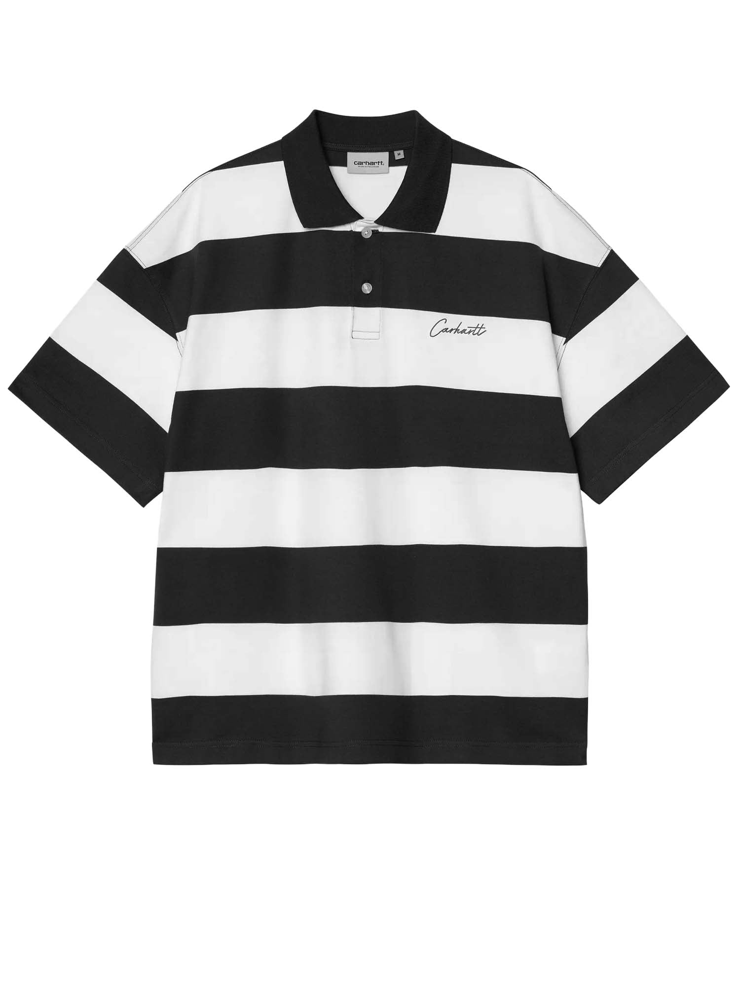 Carhartt Wip S/S Delray Polo Nero