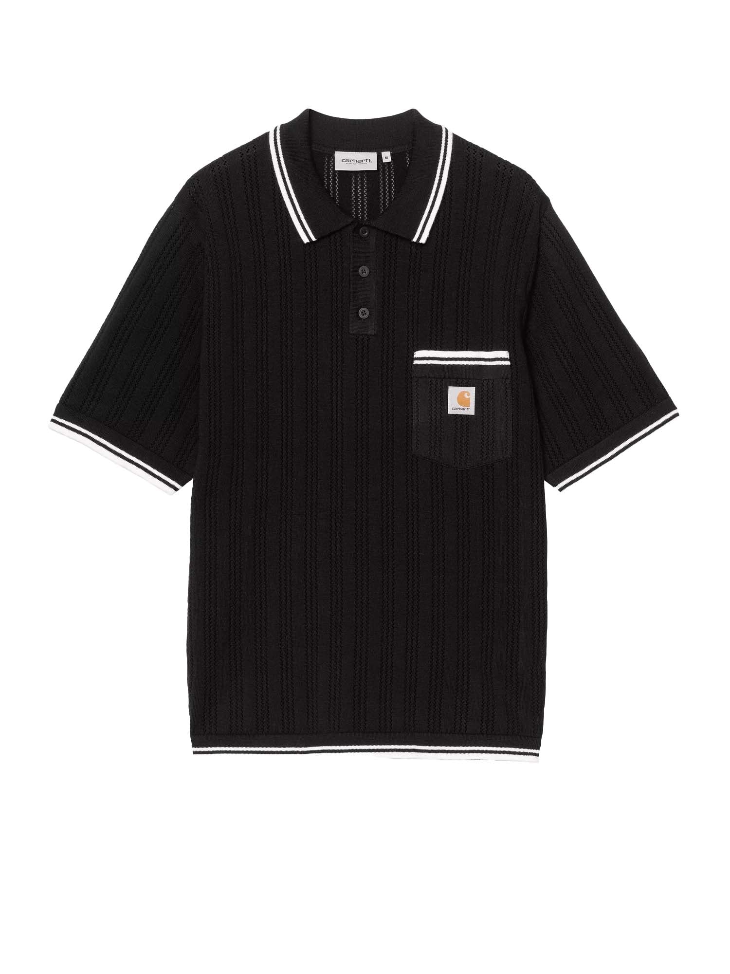 Carhartt Wip S/S Ramsey Polo Nero