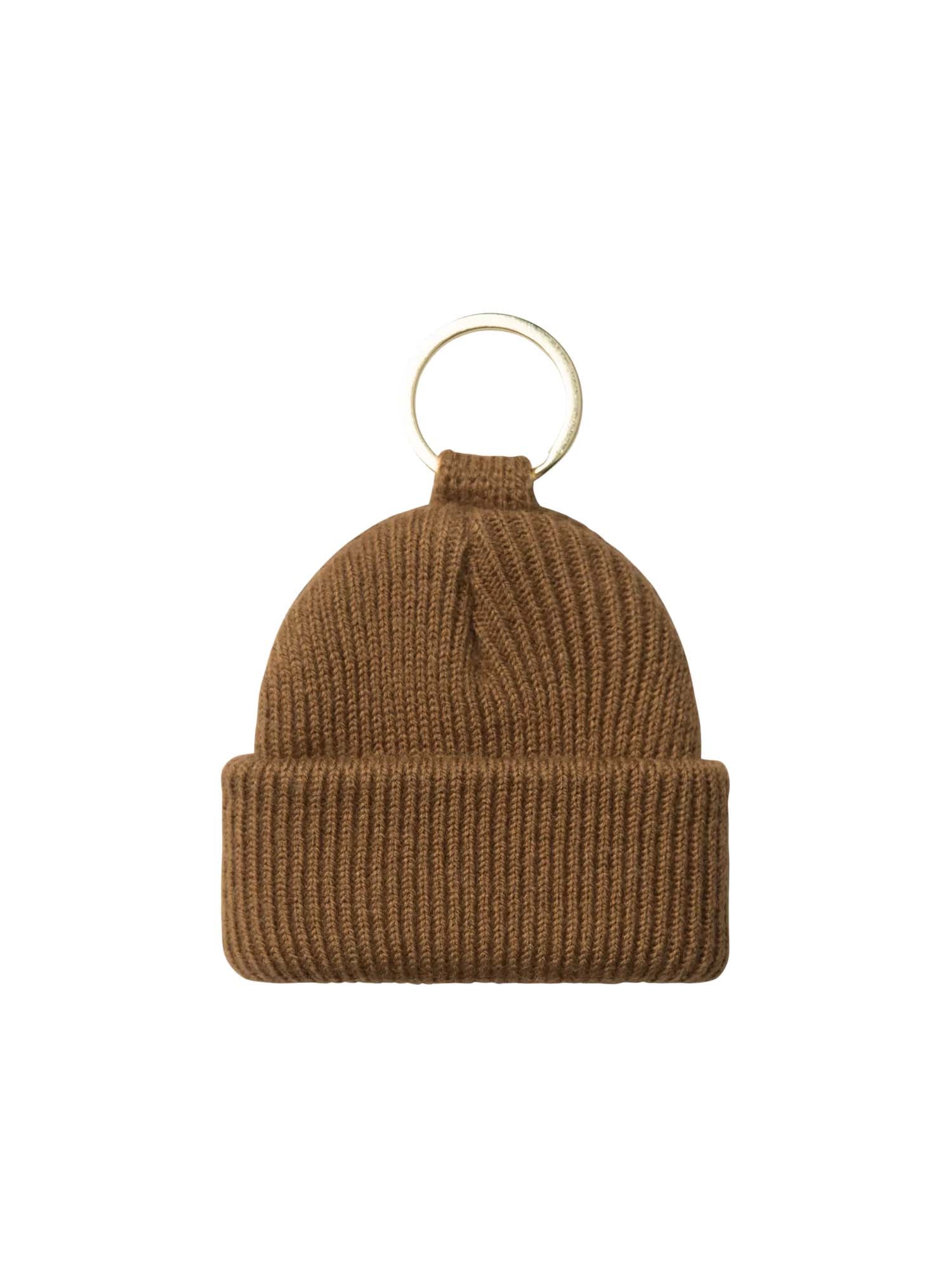 Carhartt Wip Mini Watch Hat Keychain Marrone