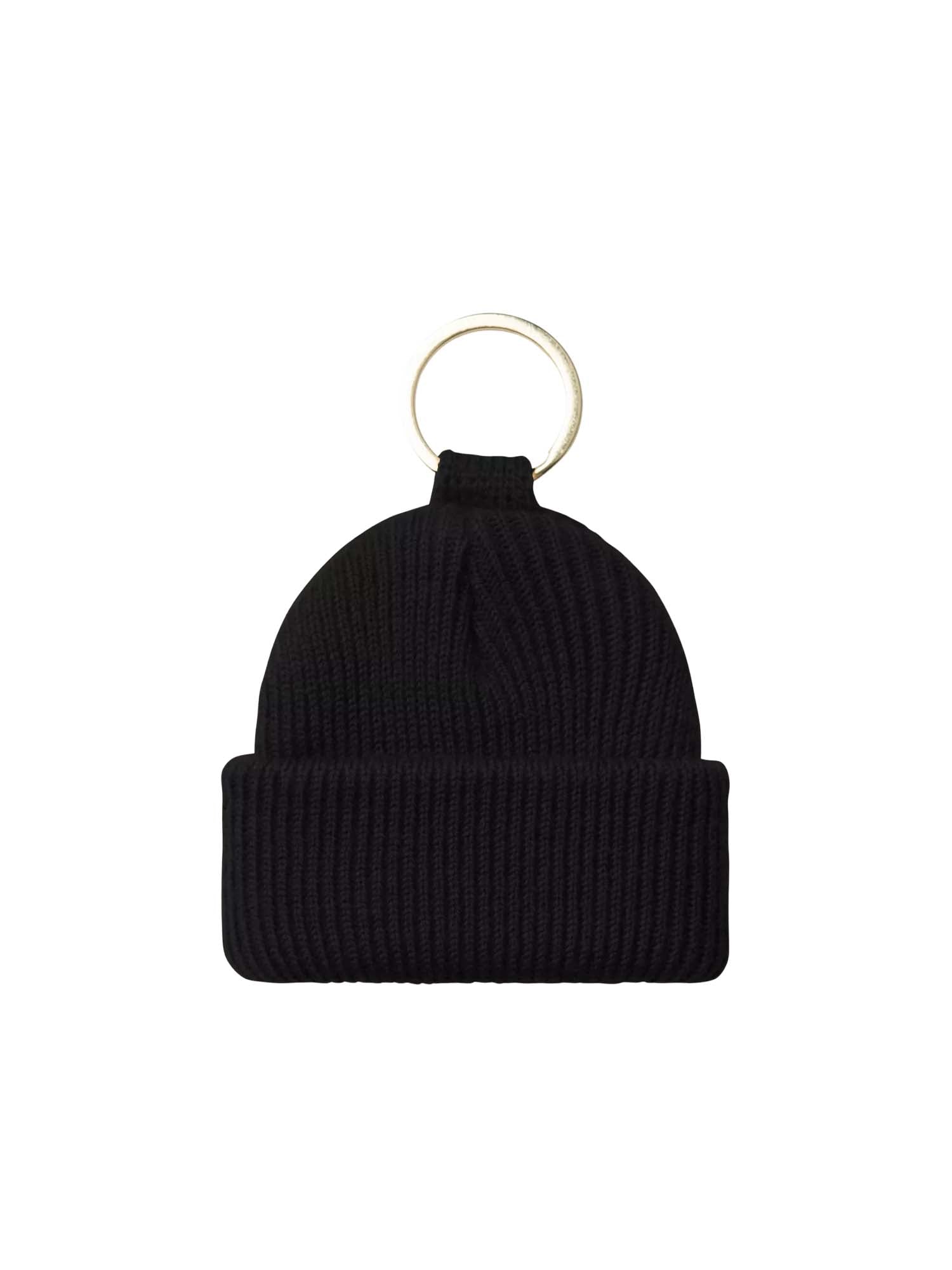 Carhartt Wip Mini Watch Hat Keychain Nero