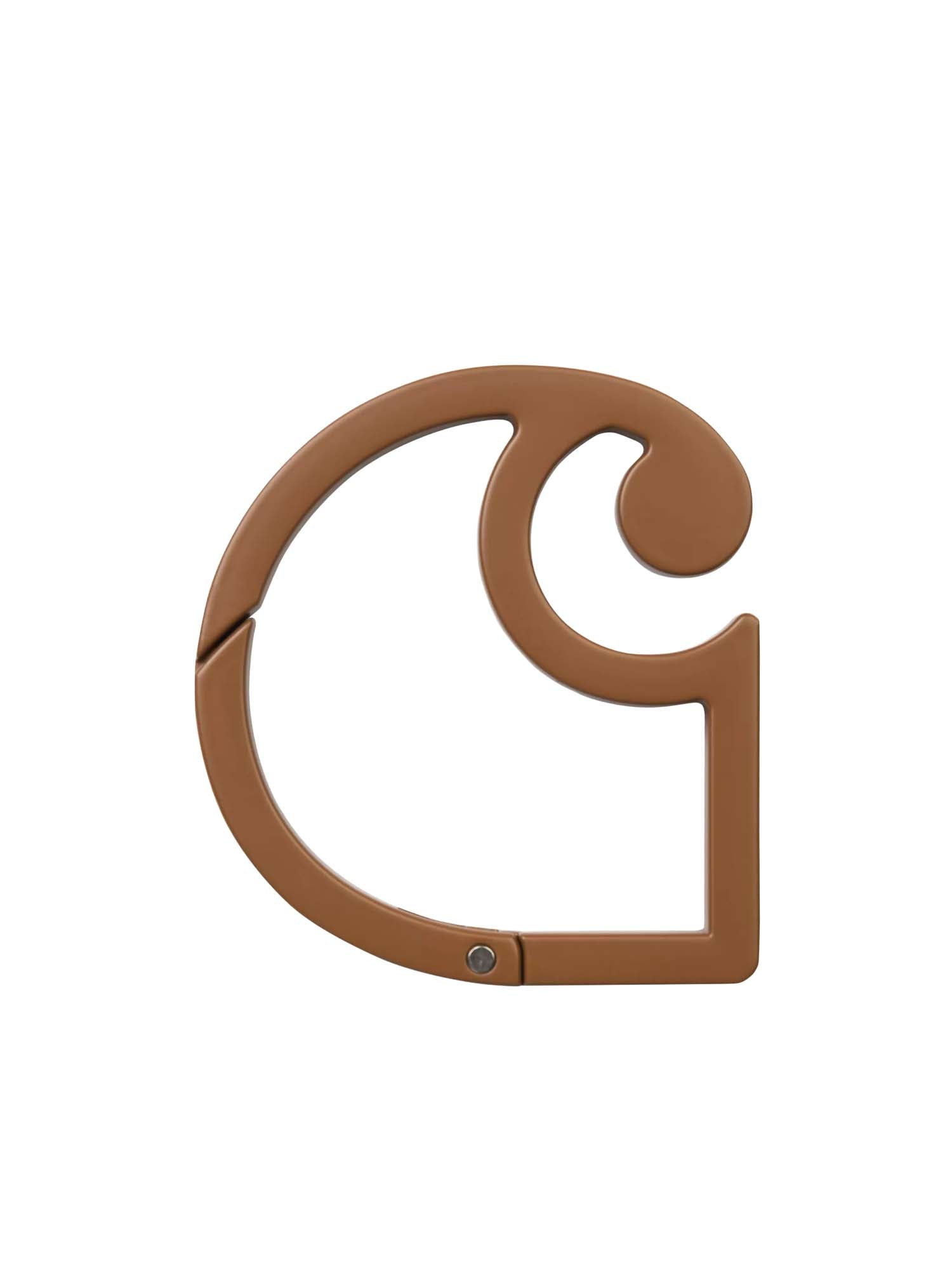 Carhartt Wip C-Logo Carabiner Marrone