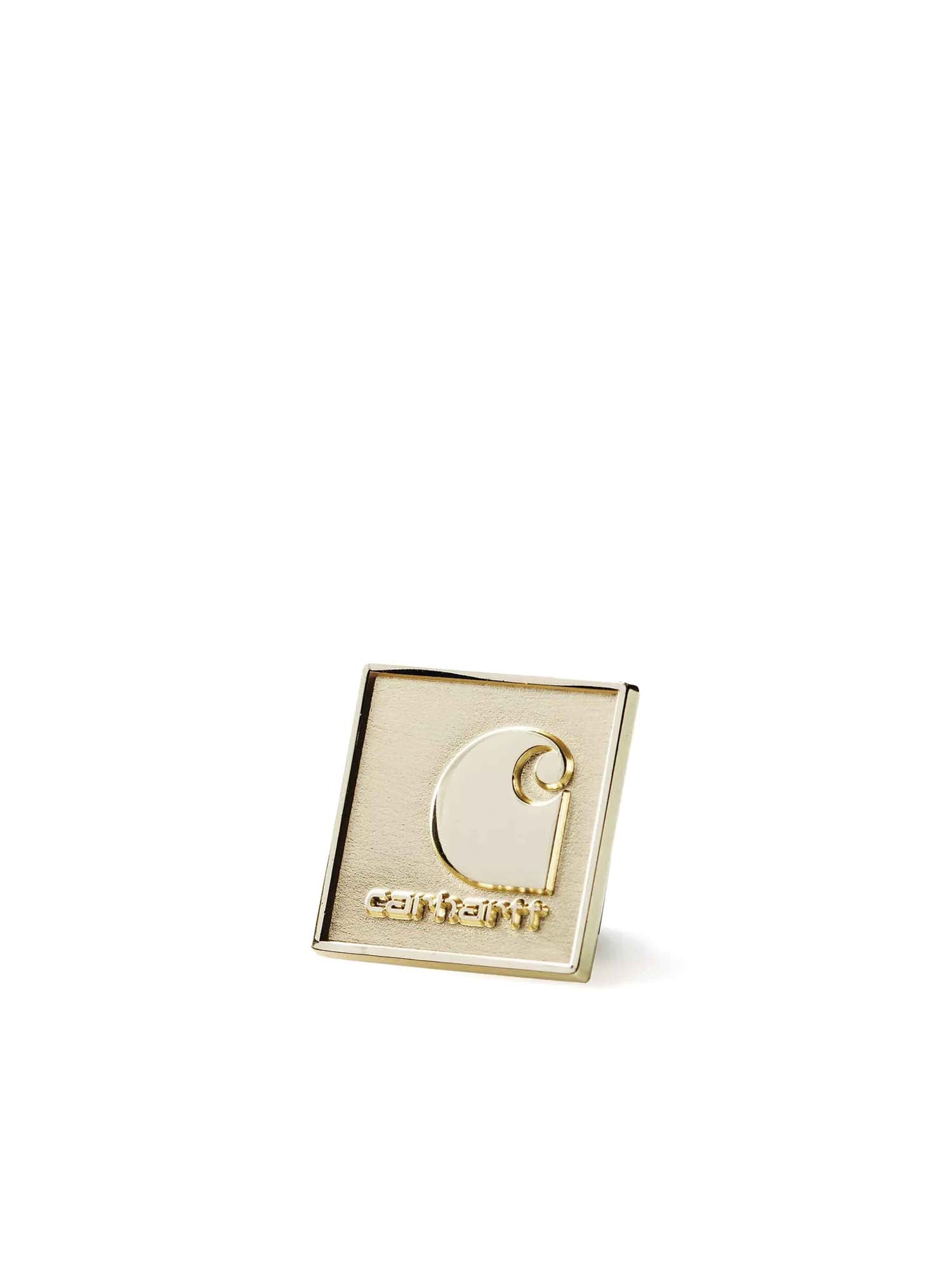 Square Label Pin Zinc Alloy
