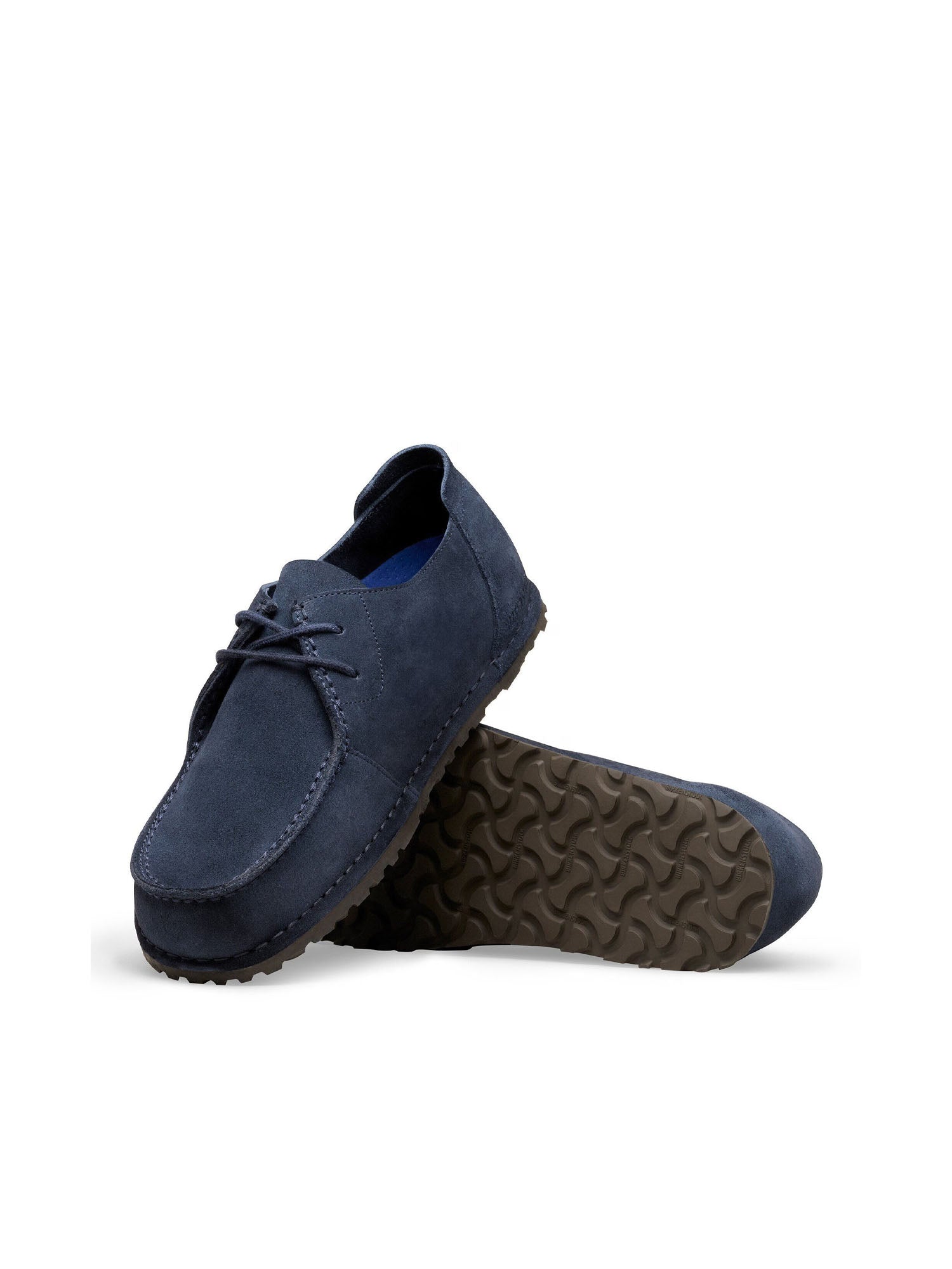 Birkenstock Suede Leather Blu