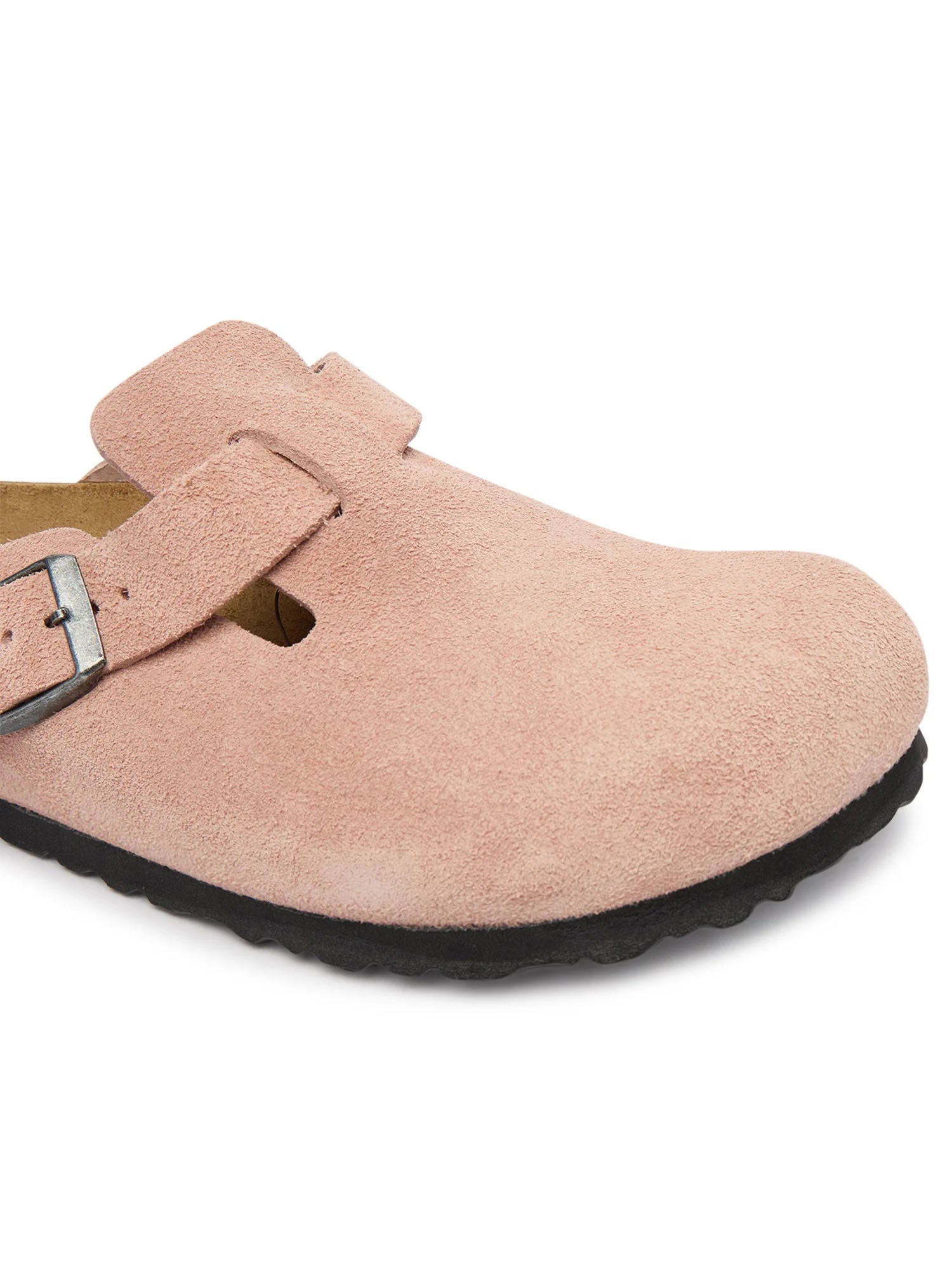 Birkenstock Boston Suede Leather Rosa