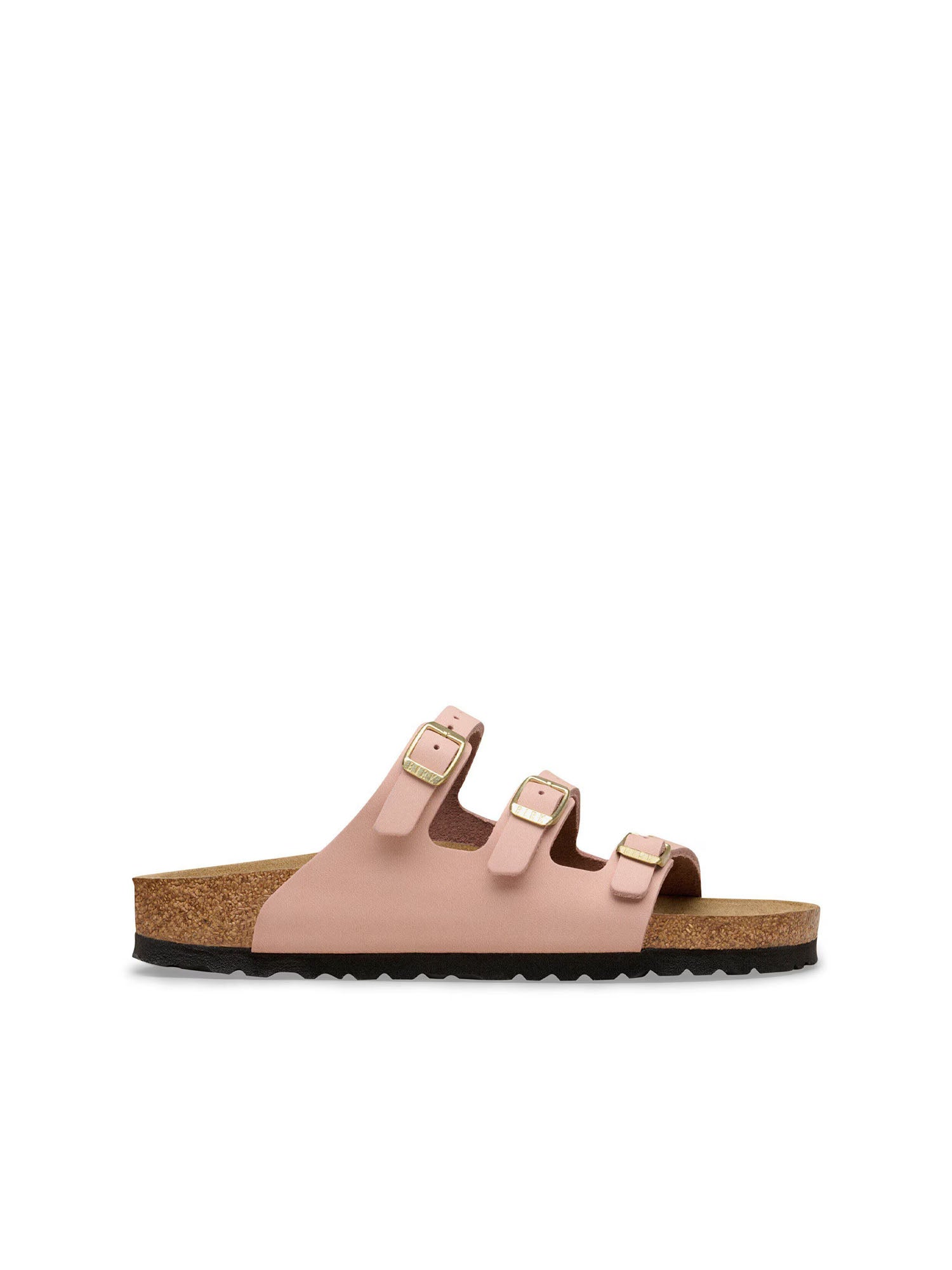 Birkenstock Florida Nubuck Leather Rosa