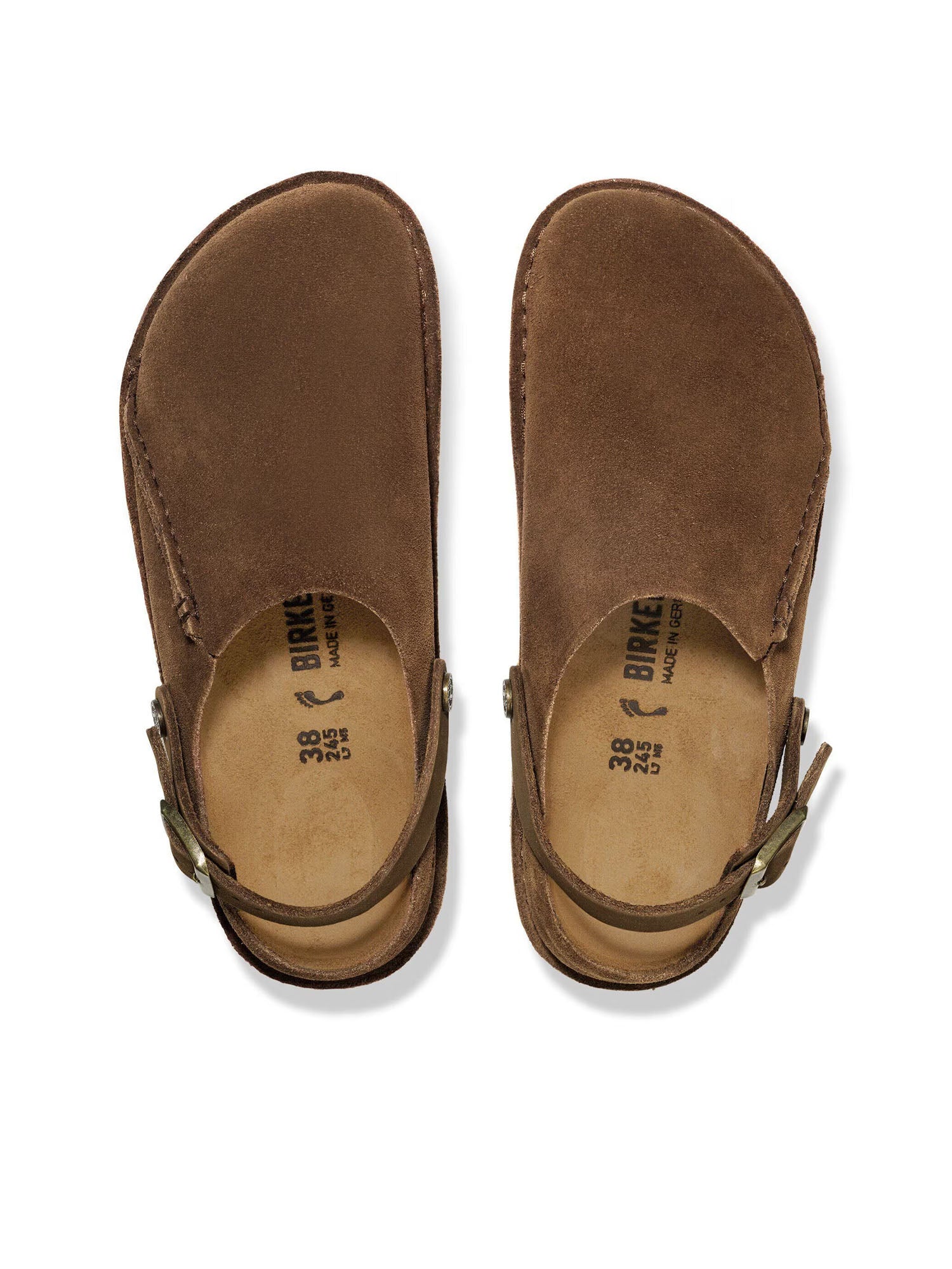 Birkenstock Lutry Premium (Pelle scamosciata) Marrone