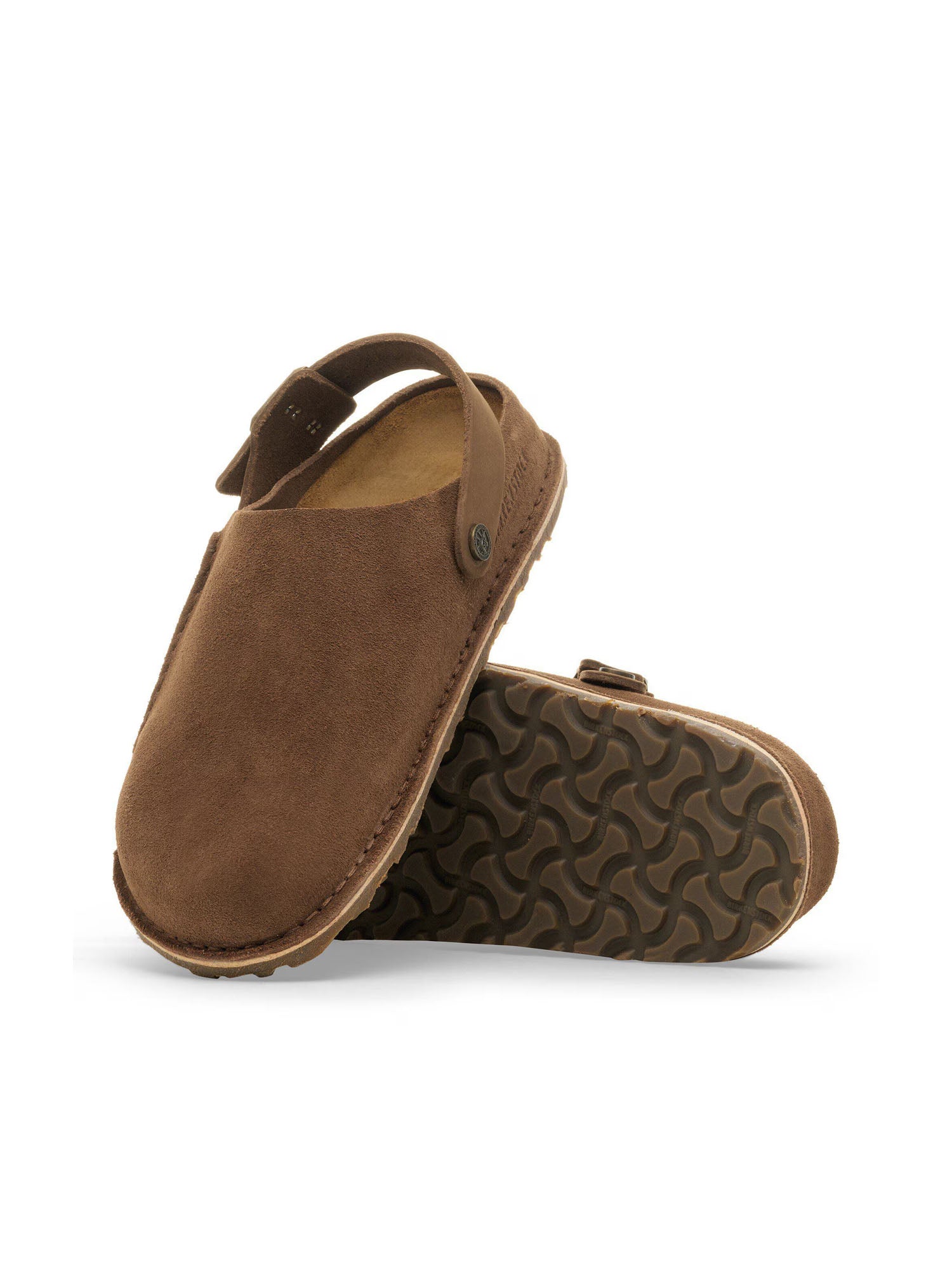 Birkenstock Lutry Premium (Pelle scamosciata) Marrone