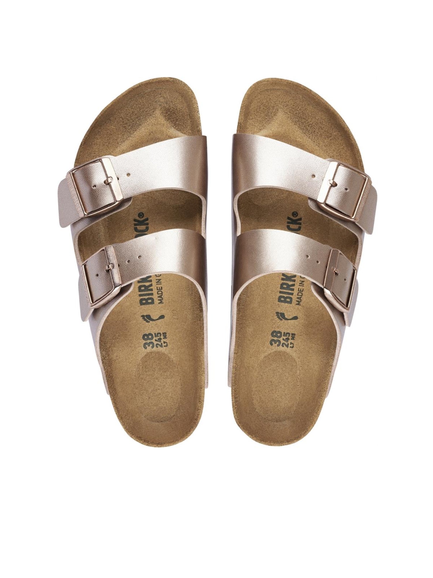 Birkenstock Arizona Birko Flor Copper Birkenstock Arancione