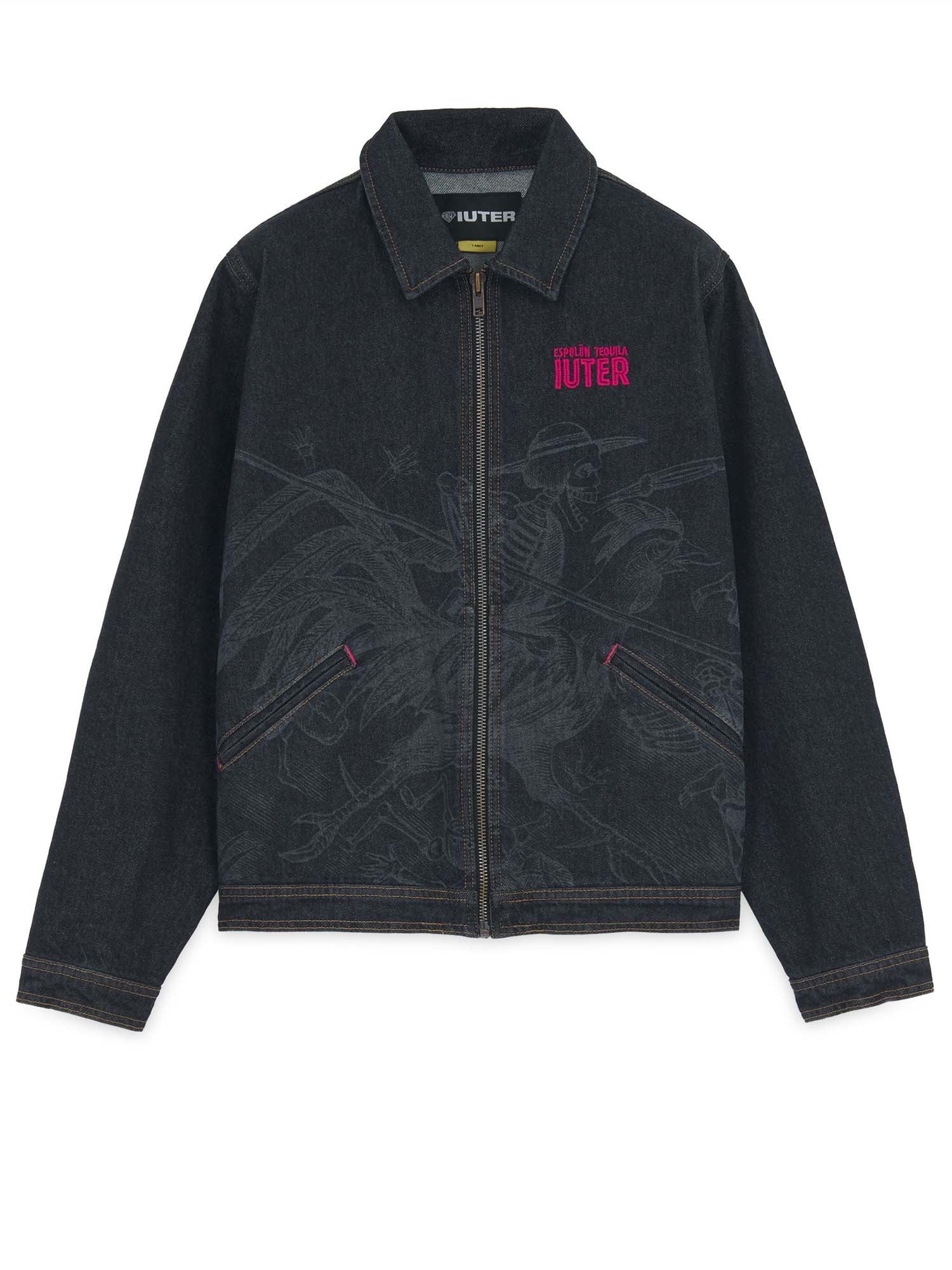 Iuter Iuter x Espolòn Tequila Ally Denim Jacket Nero