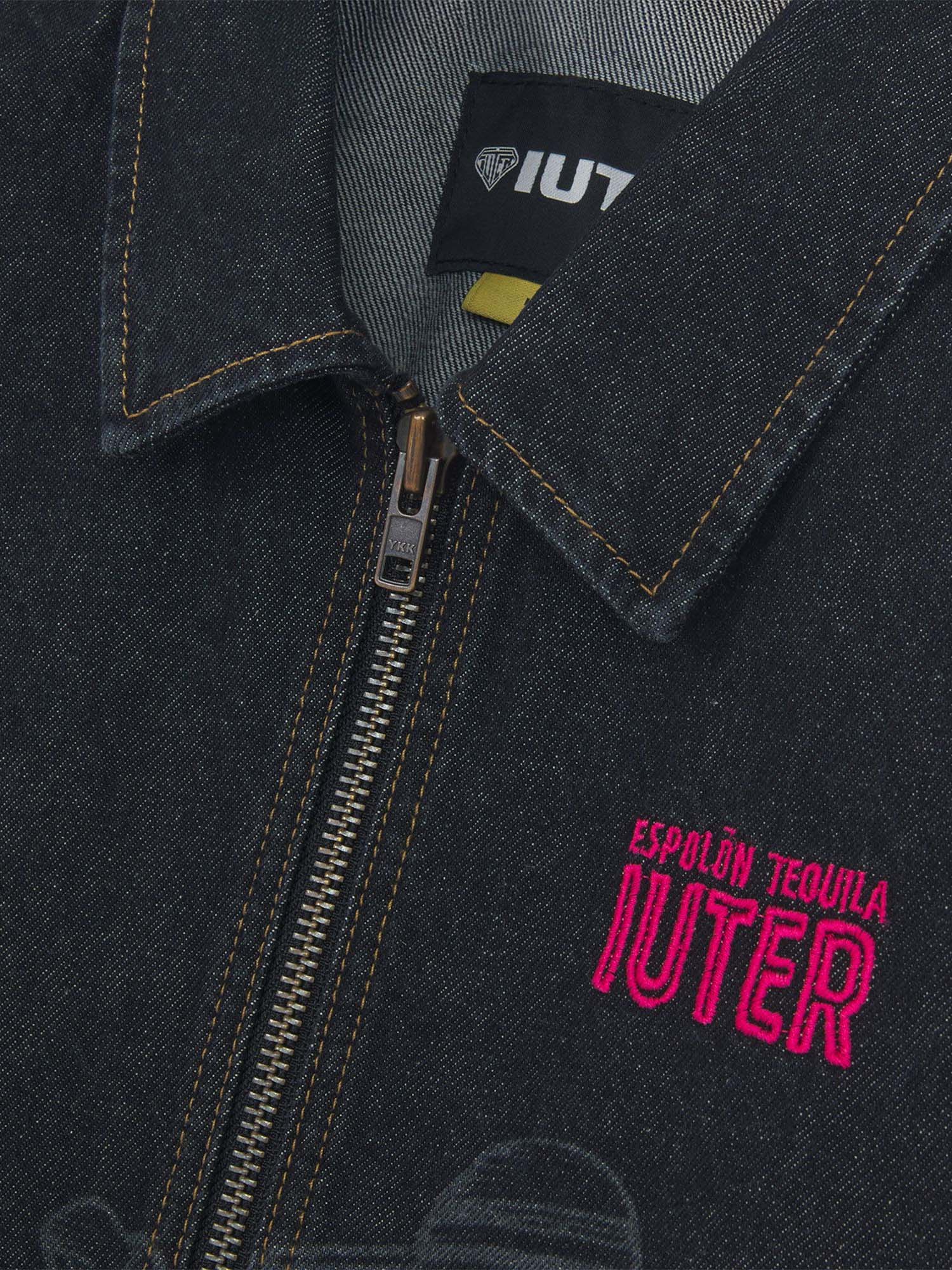 Iuter Iuter x Espolòn Tequila Ally Denim Jacket Nero