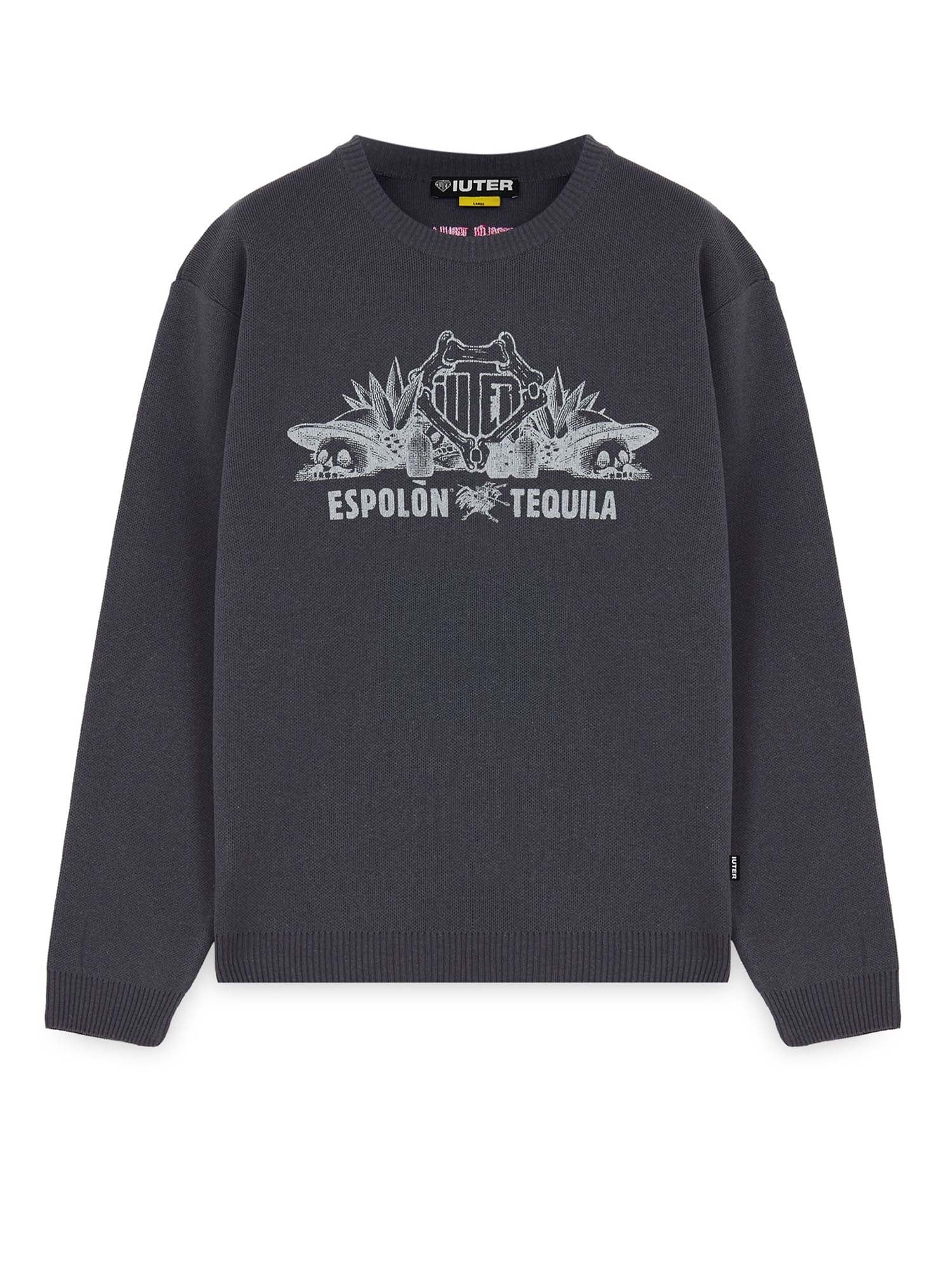 Iuter Iuter x Espolòn Tequila Jumper Grigio