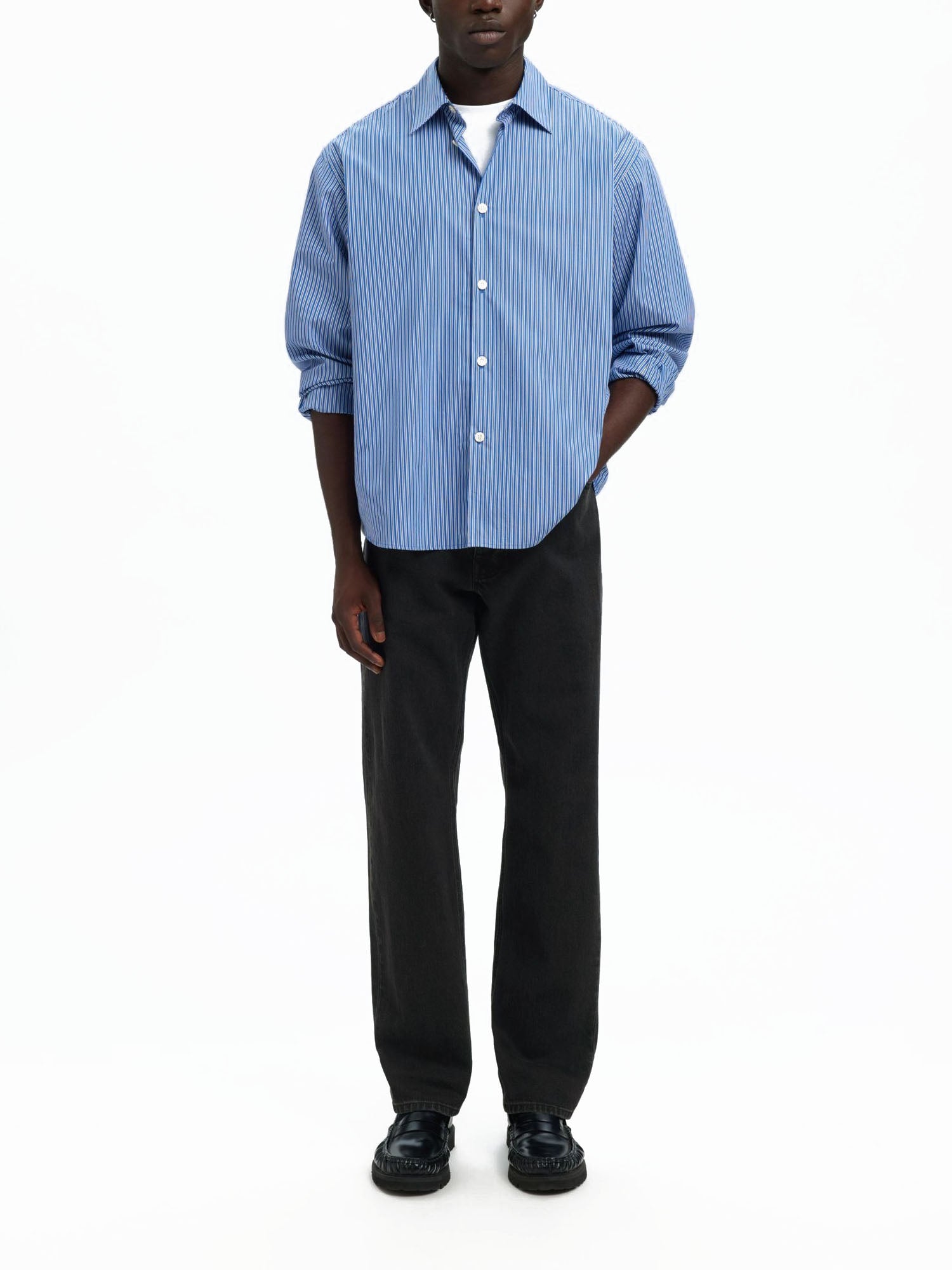 Selected Jeans SLH-190REG Tapered Ben Kori Nero