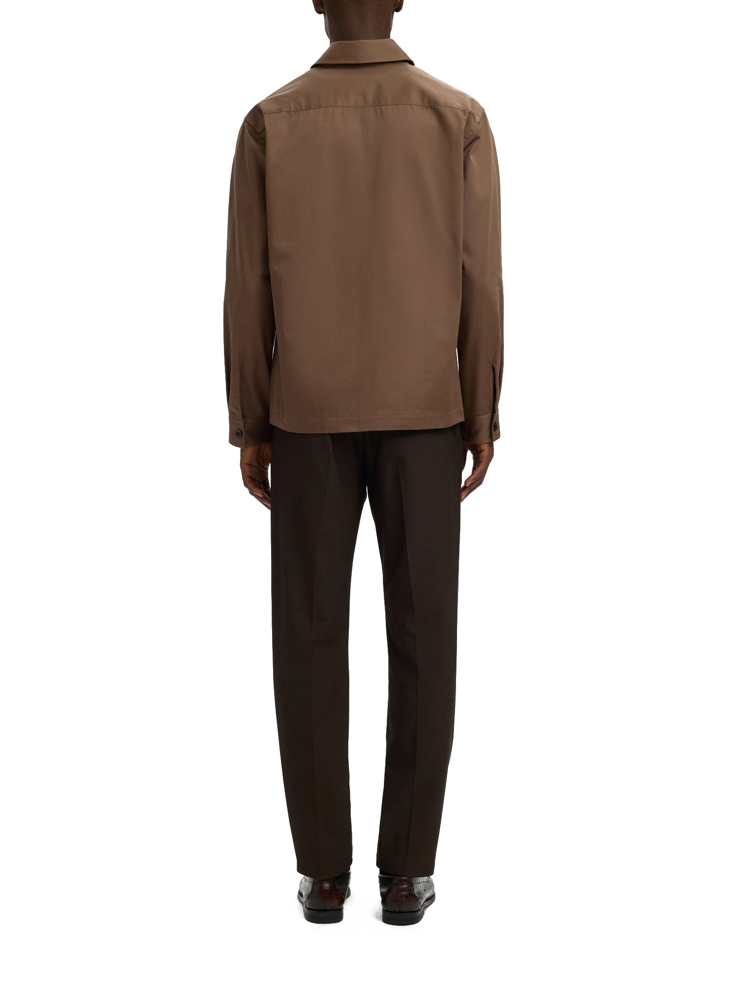 Selected Camicia Over Marrone