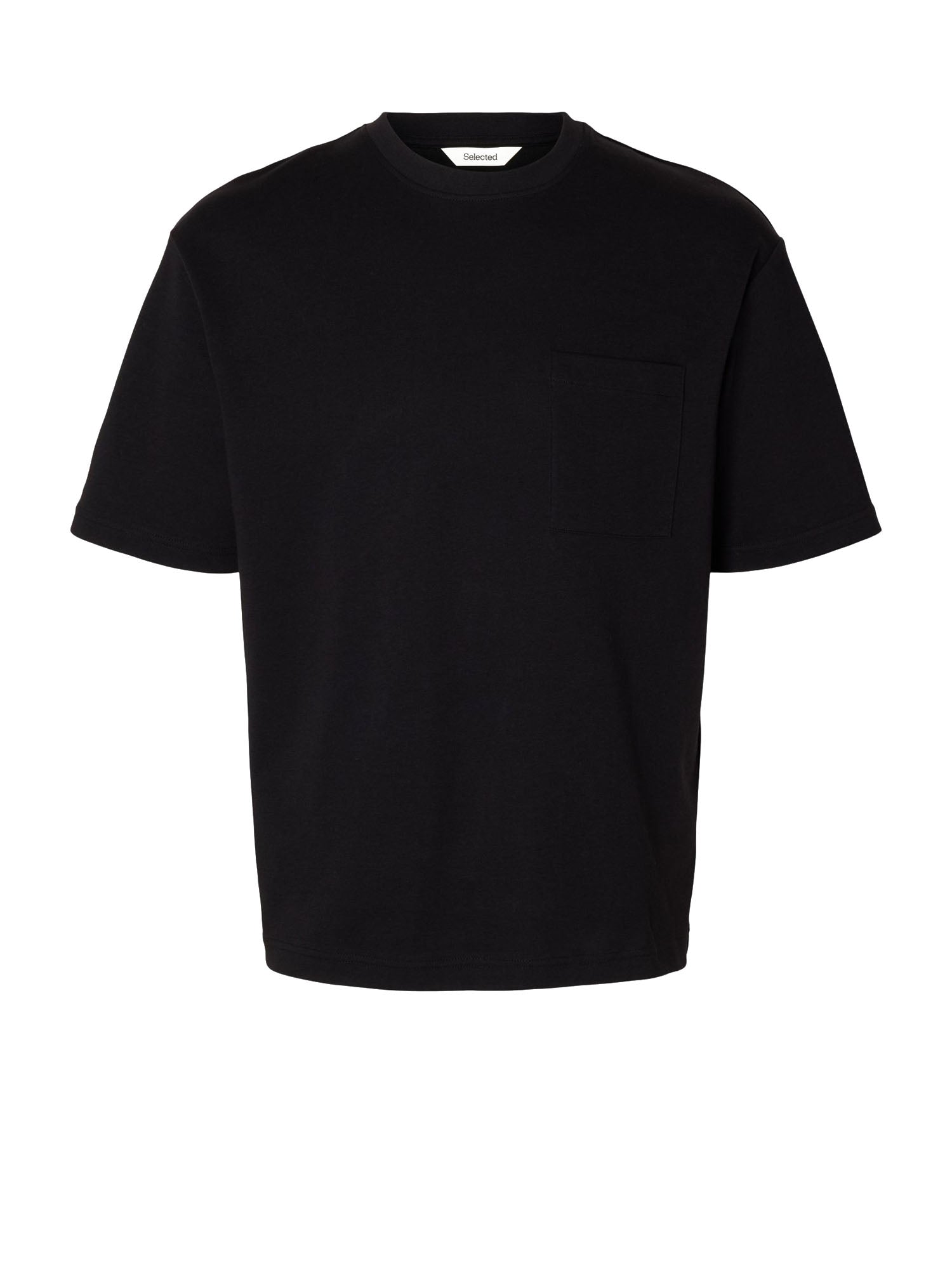 Selected T-shirt Pocket Nero