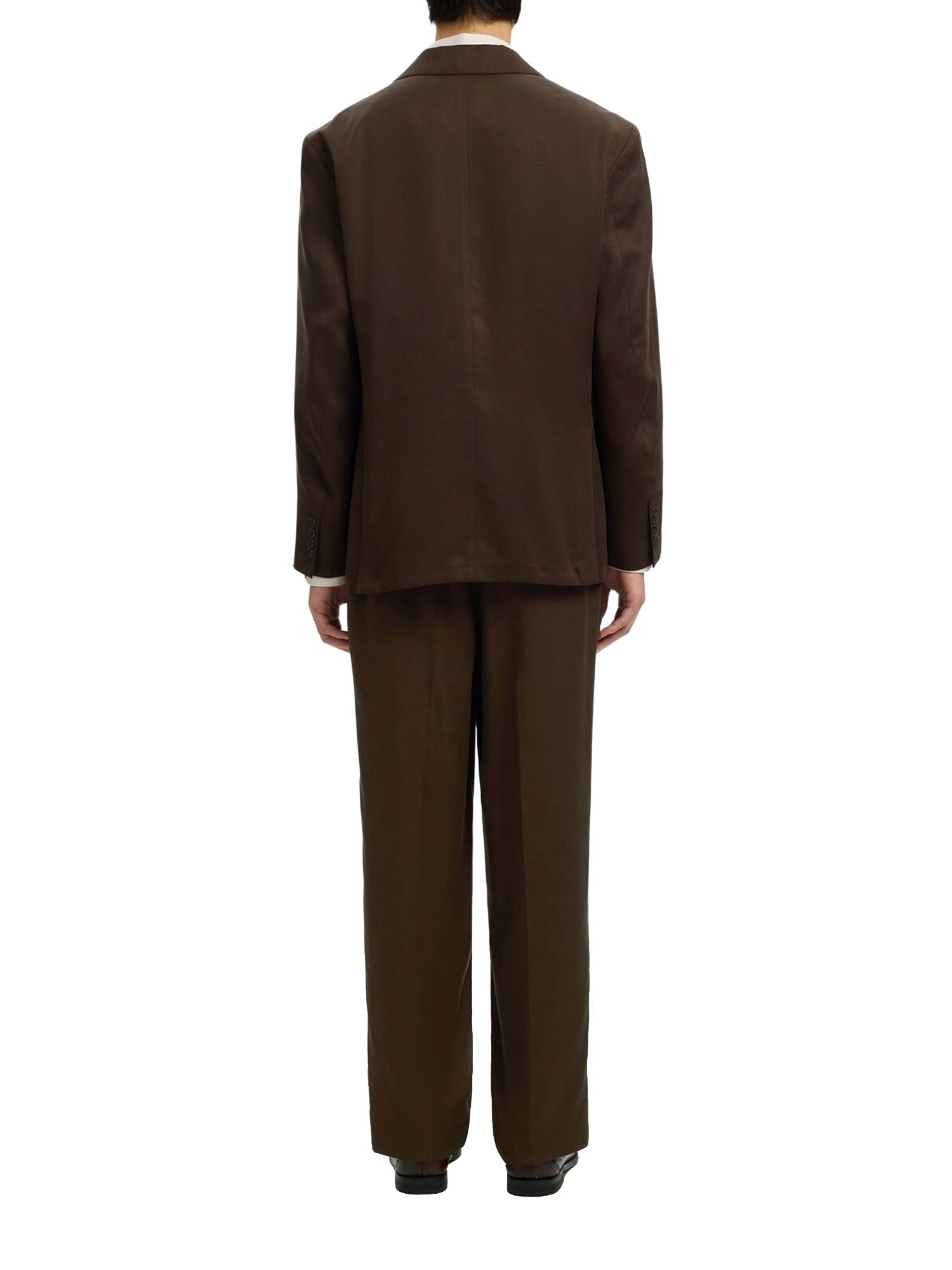 Selected Giacca a Doppio Petto Marrone