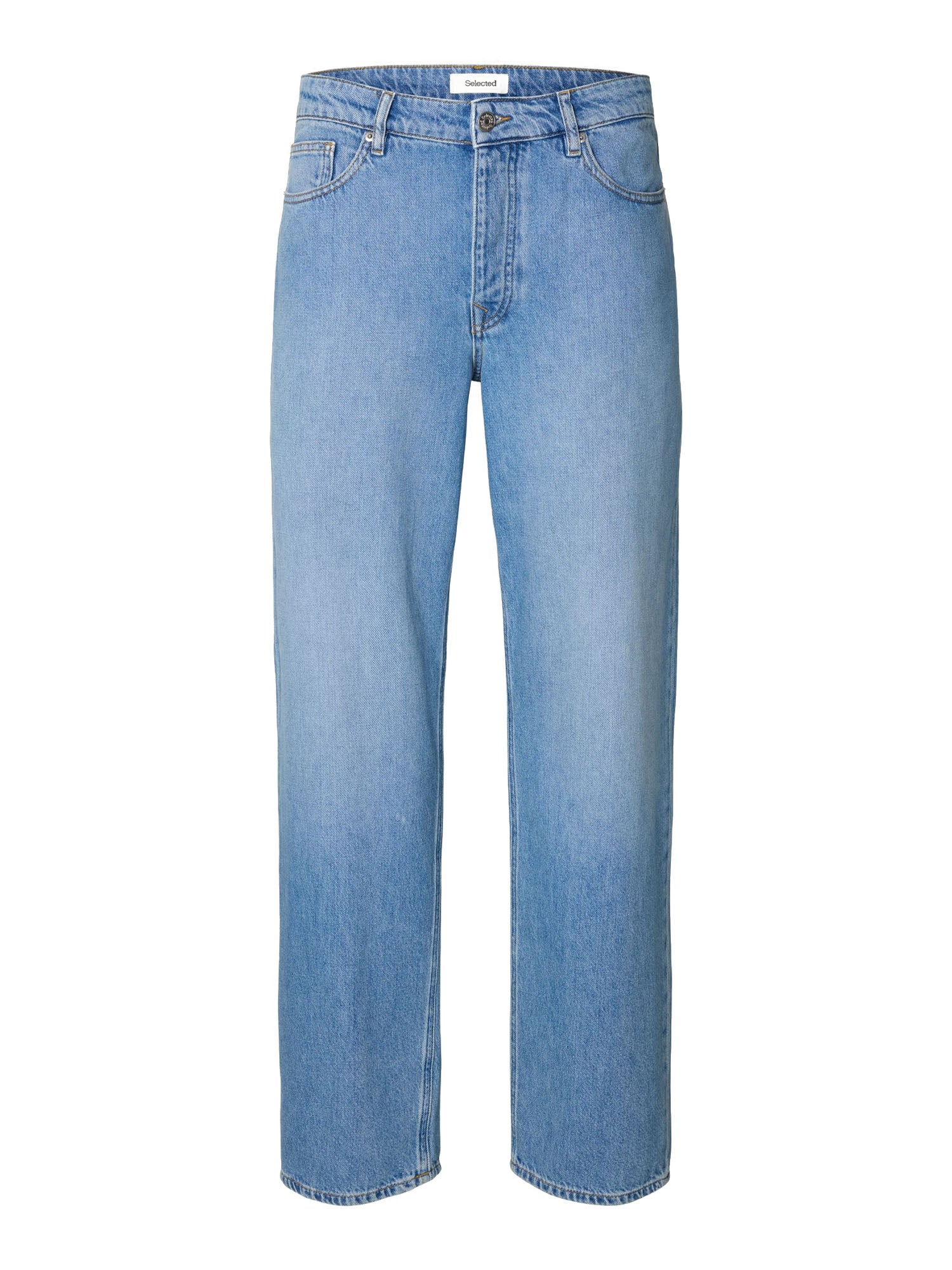 Selected Jeans Loose Ben Azzurro
