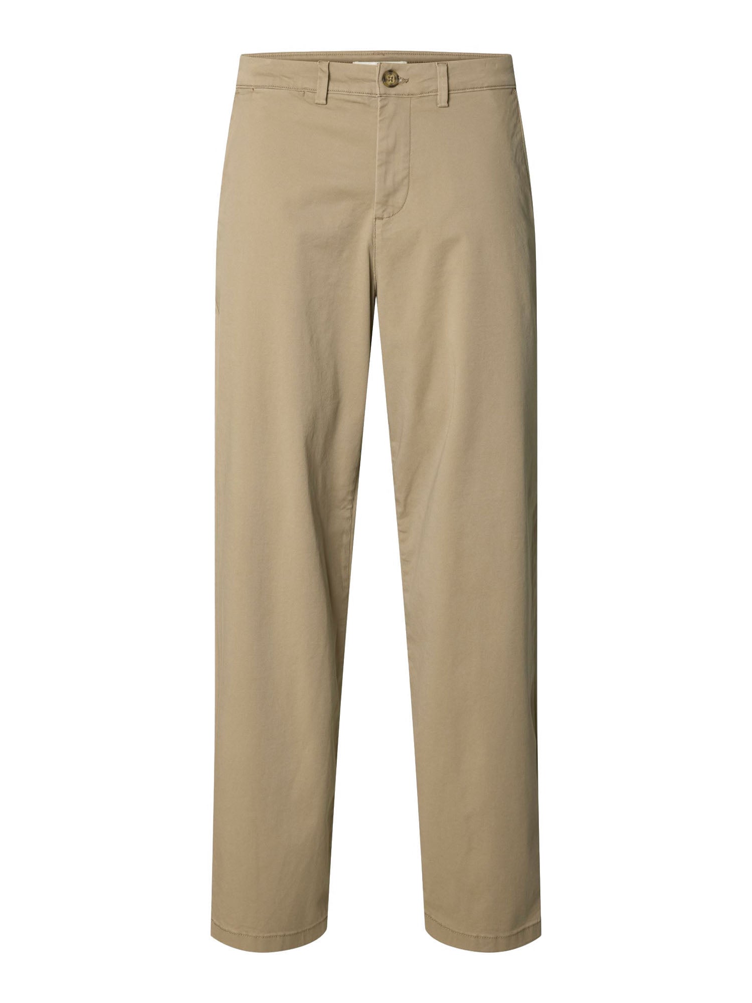 Selected Pantalone Loose New Miles Beige