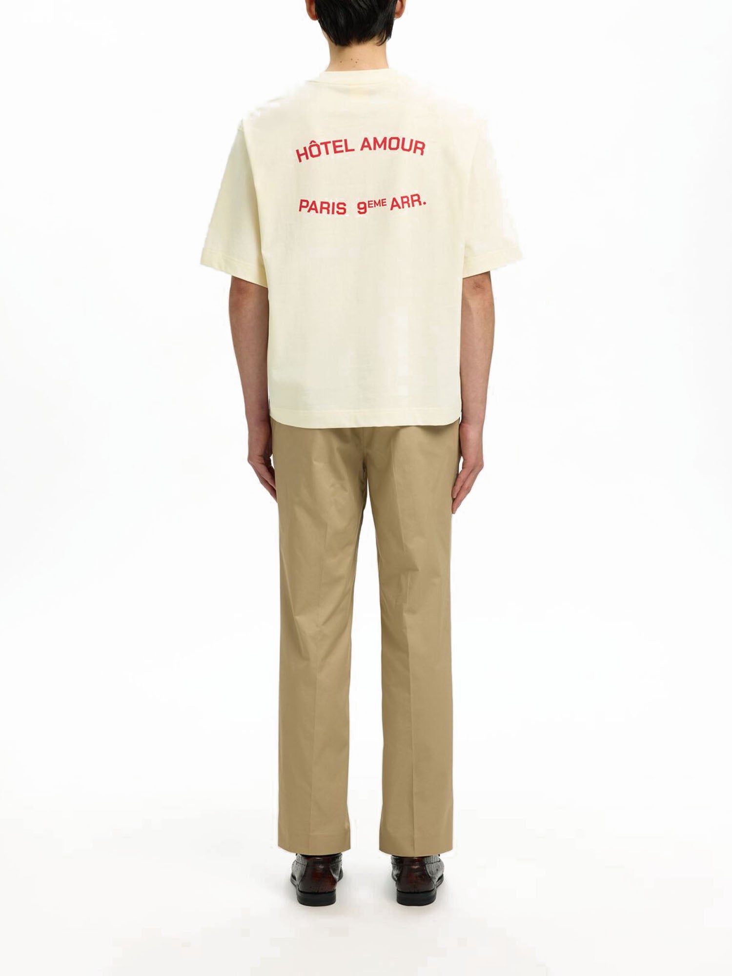 Selected T-shirt Boxyliam Bianco