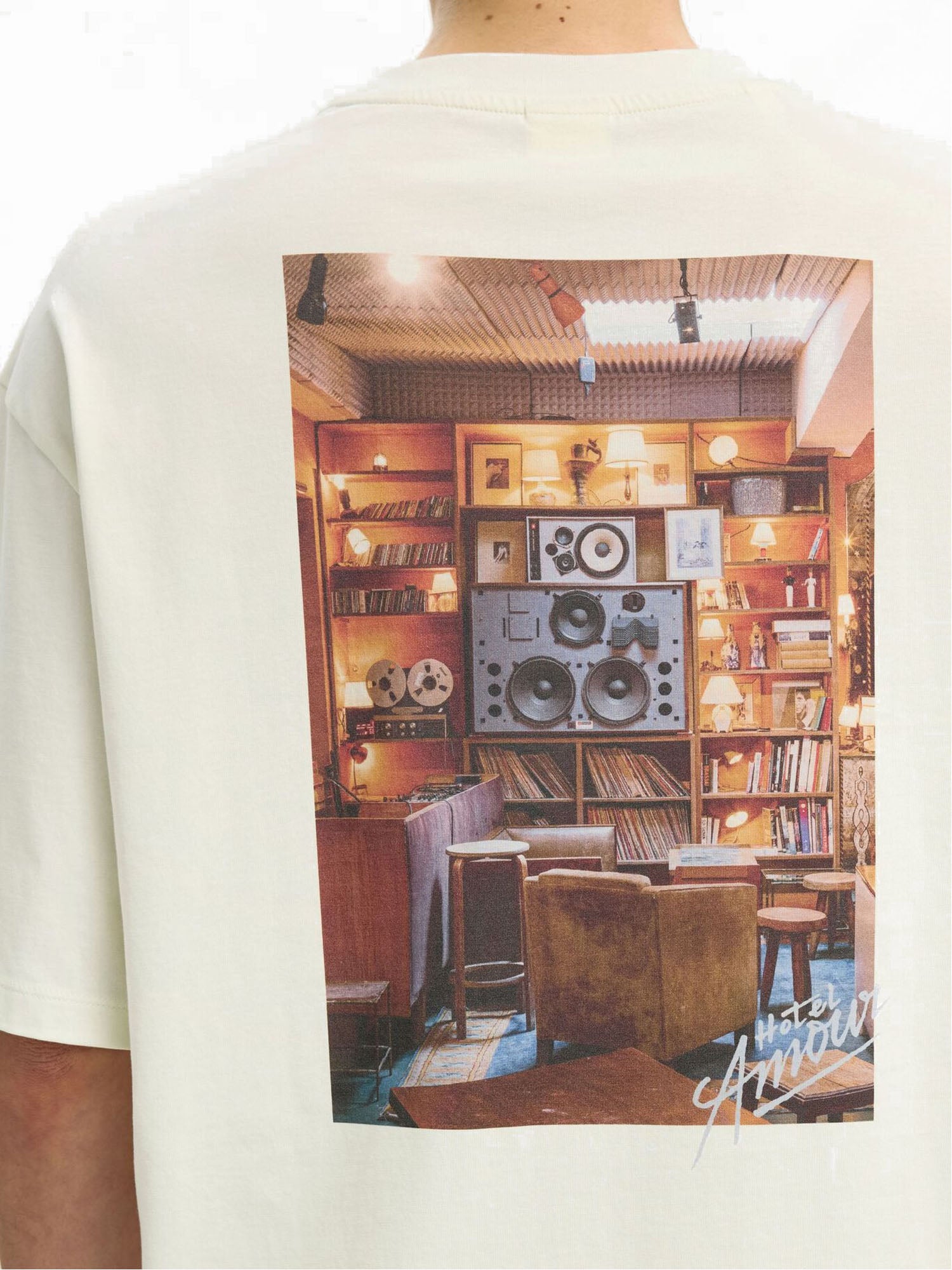 Selected T-shirt Relaxspen Bianco