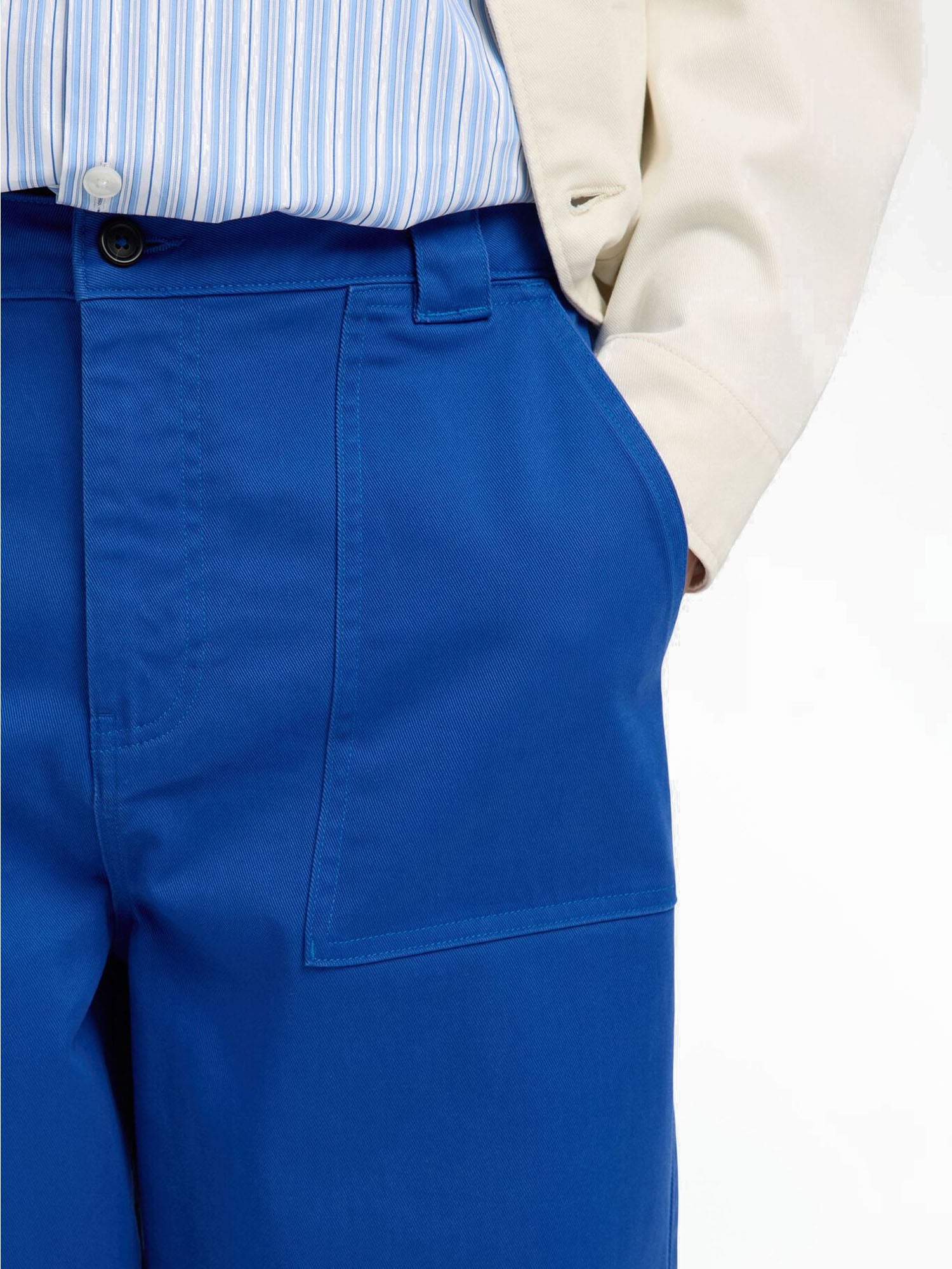 Selected Pantaloni Gamba ampia Blu