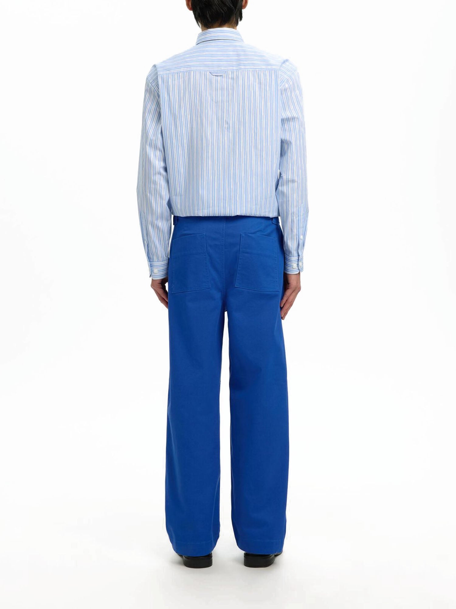 Selected Pantaloni Gamba ampia Blu