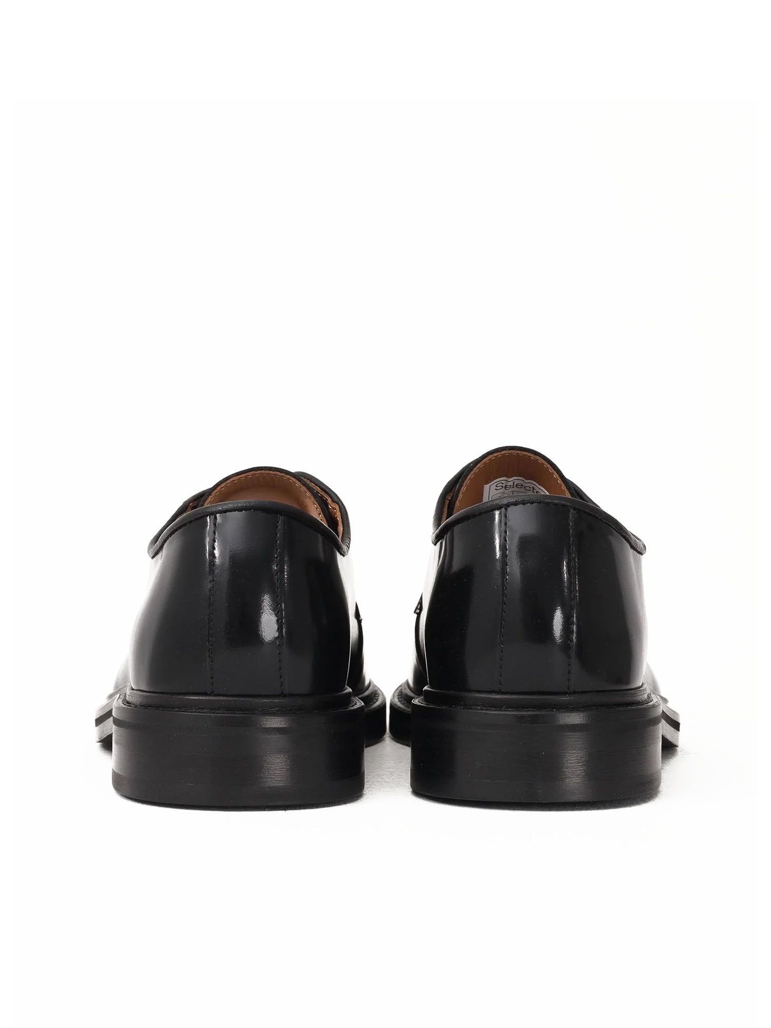 Selected Carter Leather Blucher Nero