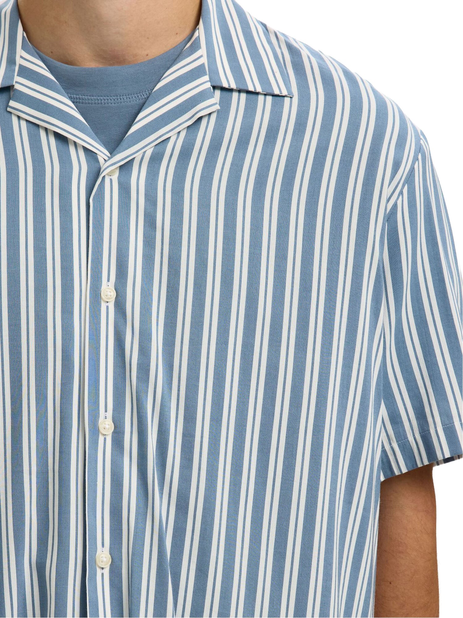 Selected Camicia a Maniche Corte Blu