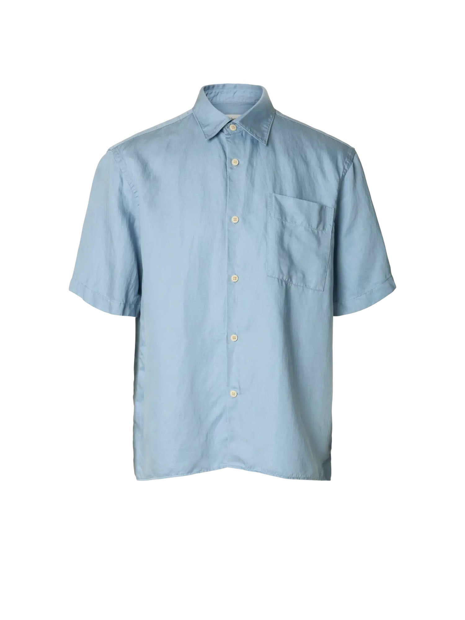 Selected Slhrlxmika tencel blend Azzurro