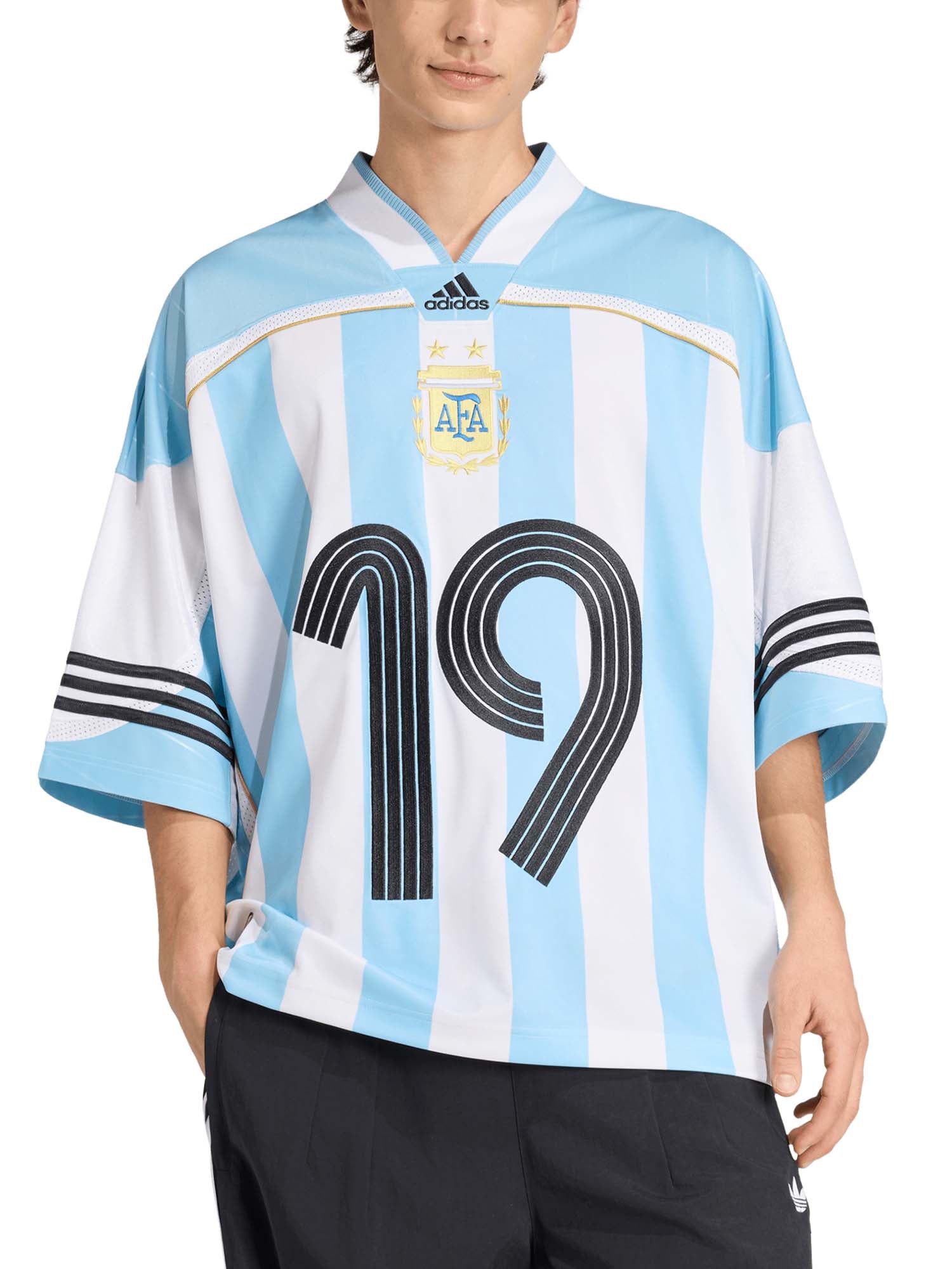 Adidas Maglia Bringback Remixed Argentina Azzurro