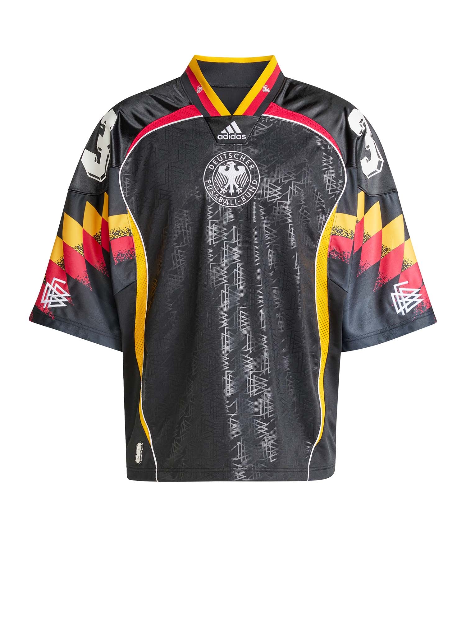 Adidas Maglia Bringback Remixed Germany Nero