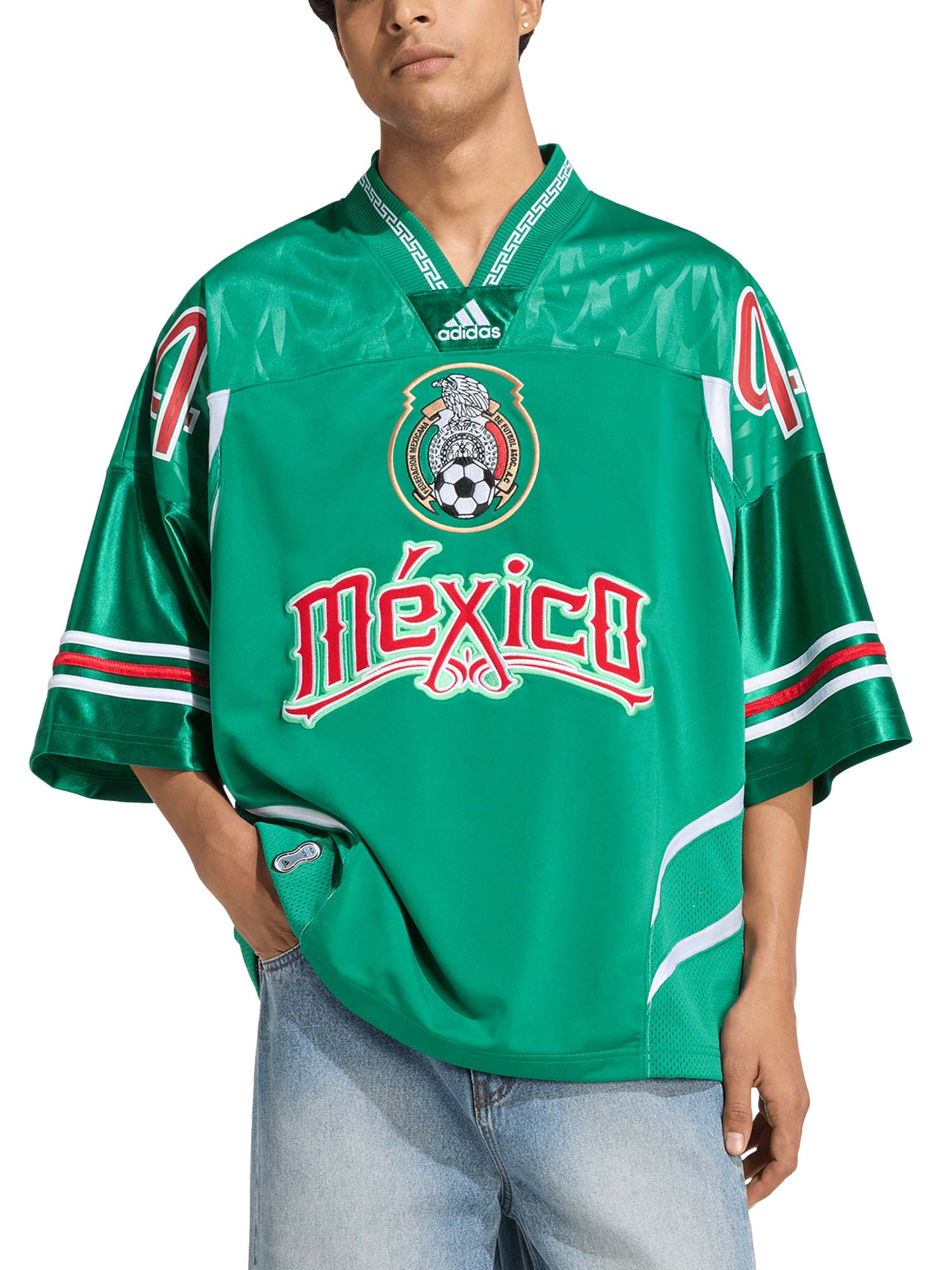 Adidas Maglia Bringback Remixed Mexico Verde