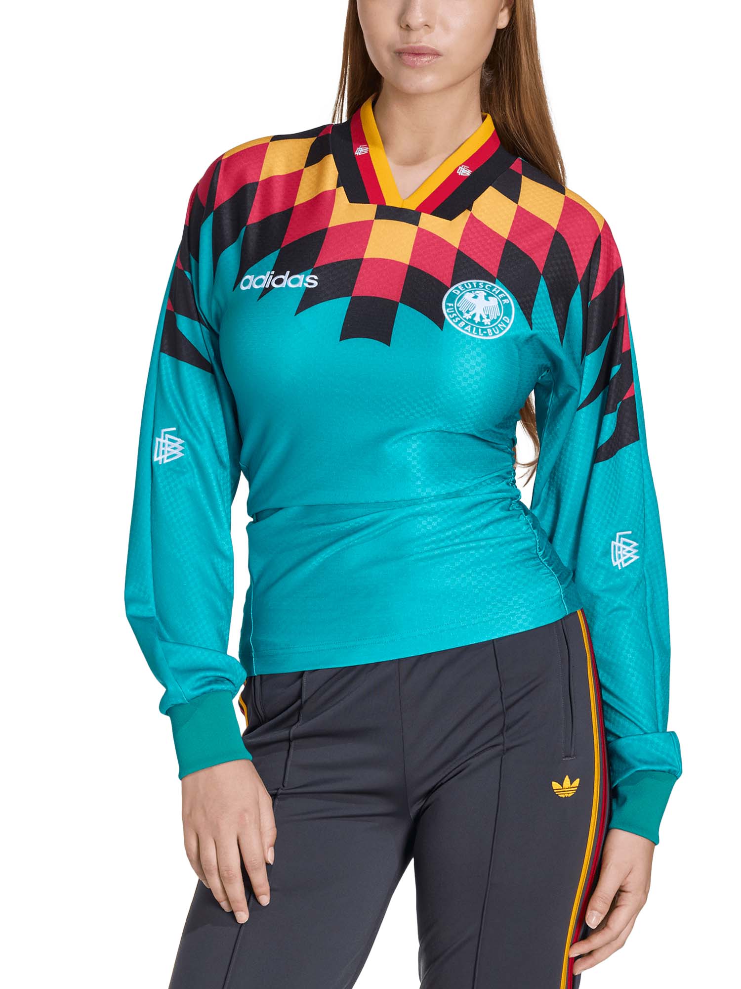 Adidas Maglia Germany Reconstructed Bringback Multicolore