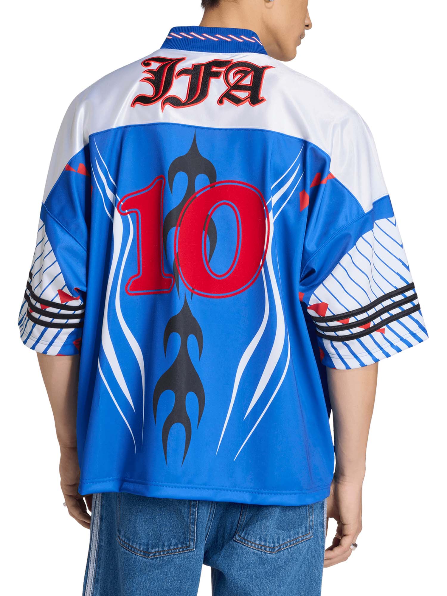 Adidas Maglia Giappone Bringback Remixed Blu