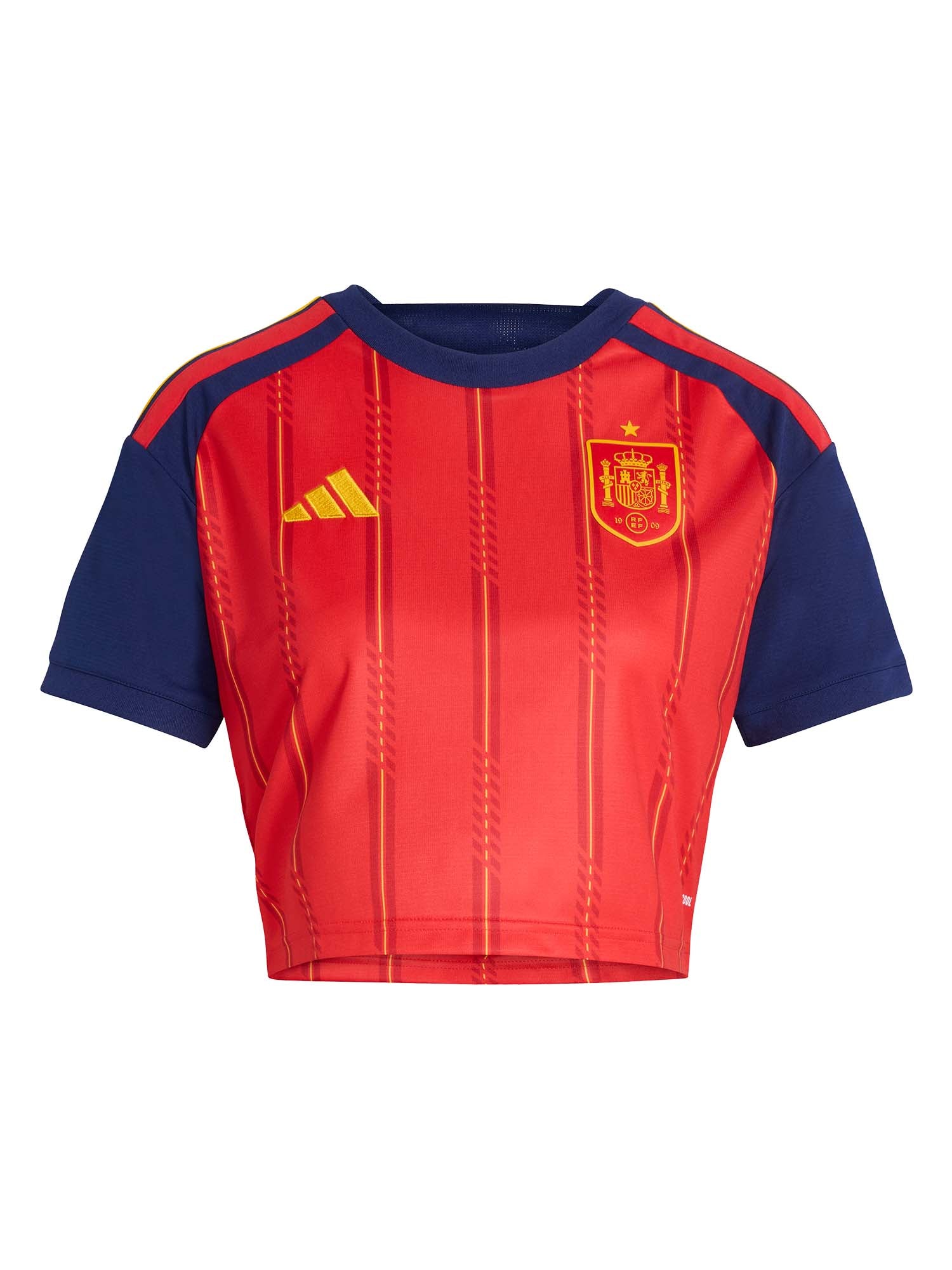 Adidas Maglia cropped Home Spagna 26 Rosso