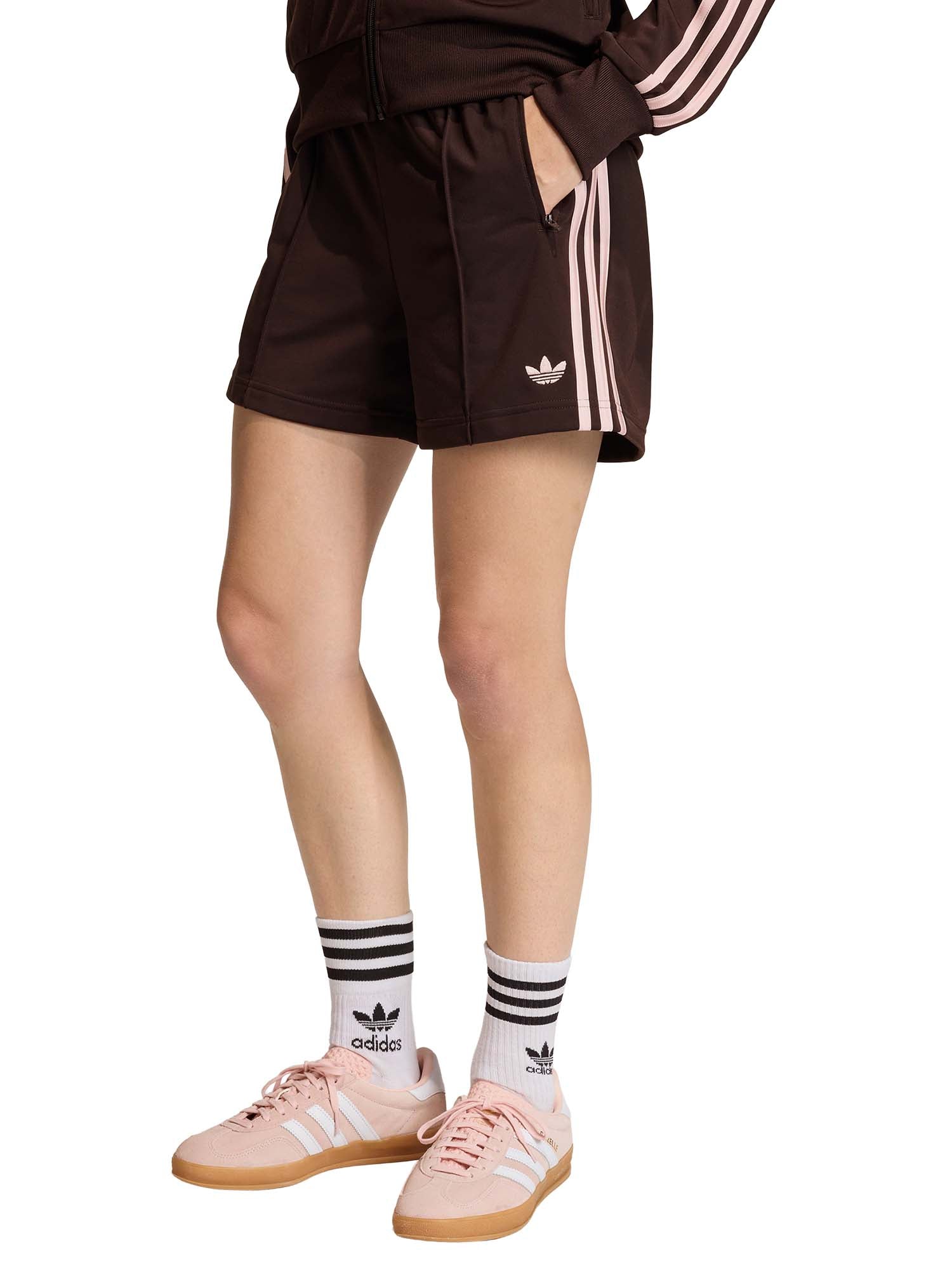 Adidas Short Firebird Classic Marrone