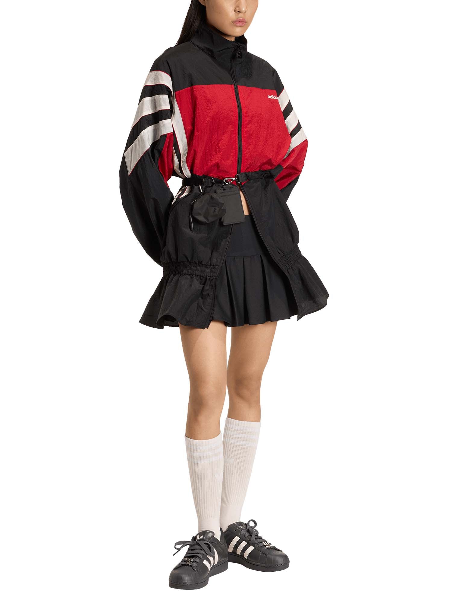 Adidas Giacca da allenamento Santiago Woven Nero