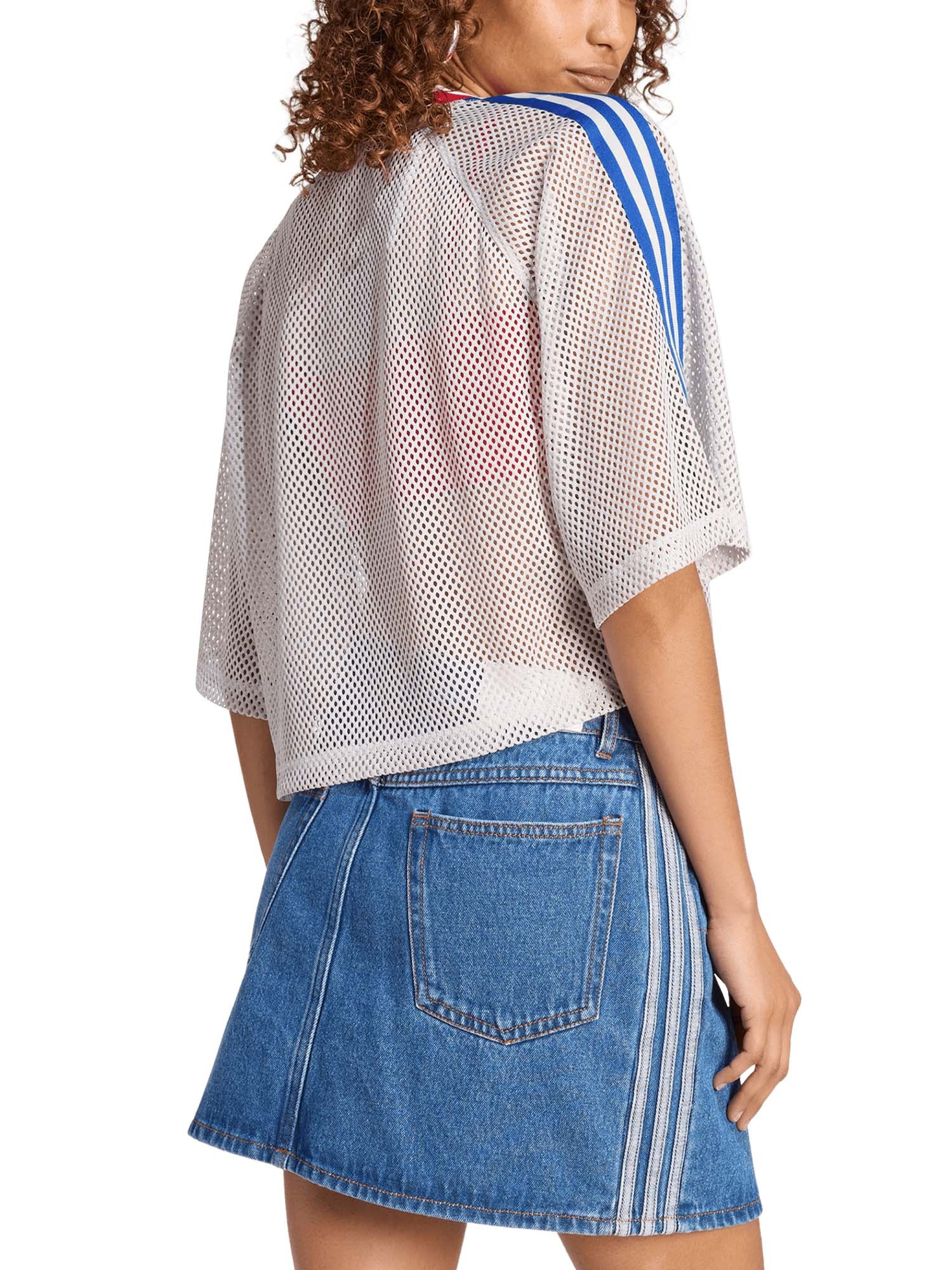 Adidas T-Shirt Mesh Bianco