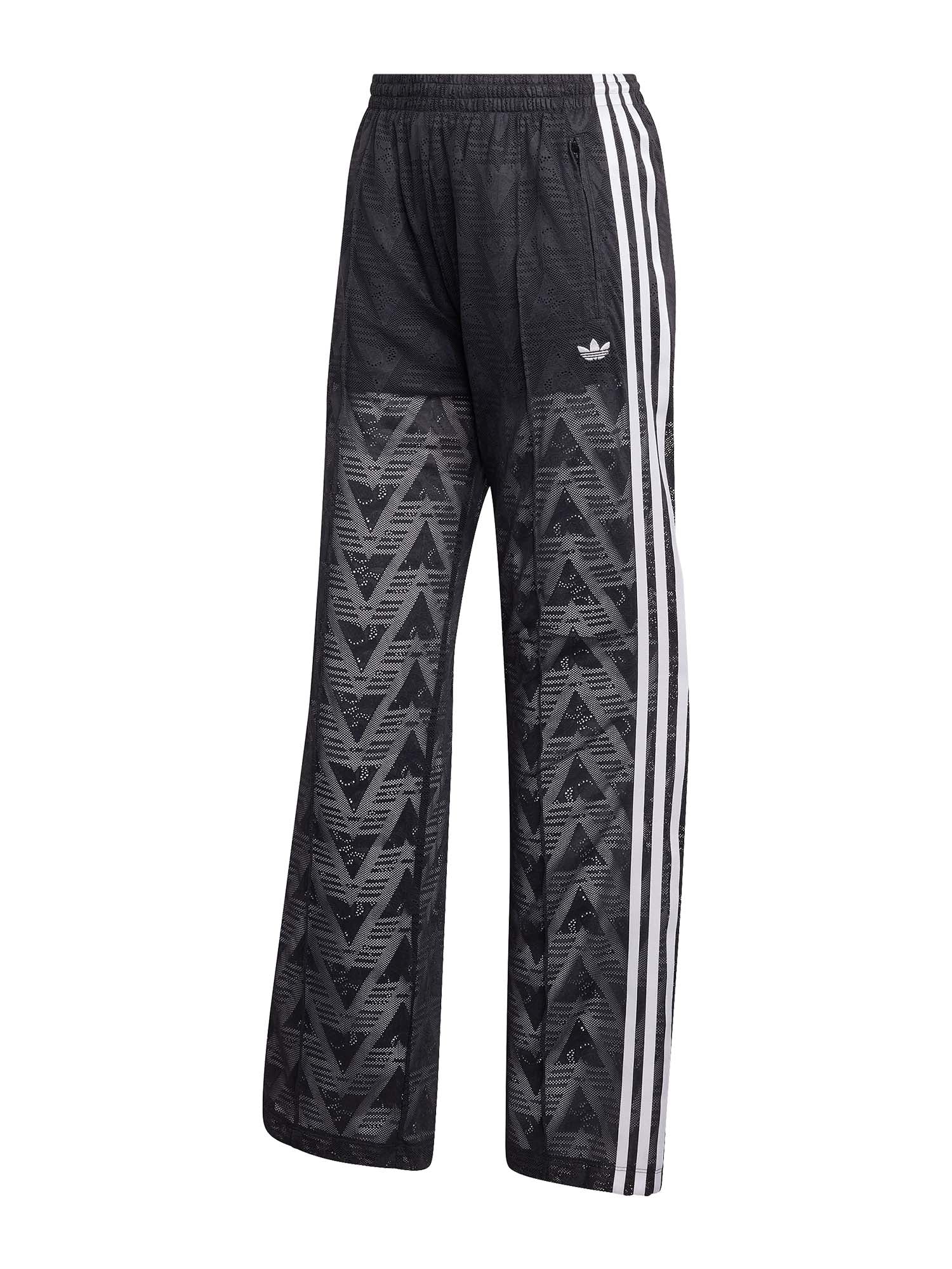 Adidas Pantaloni della tuta con pizzo Firebird Classic Nero