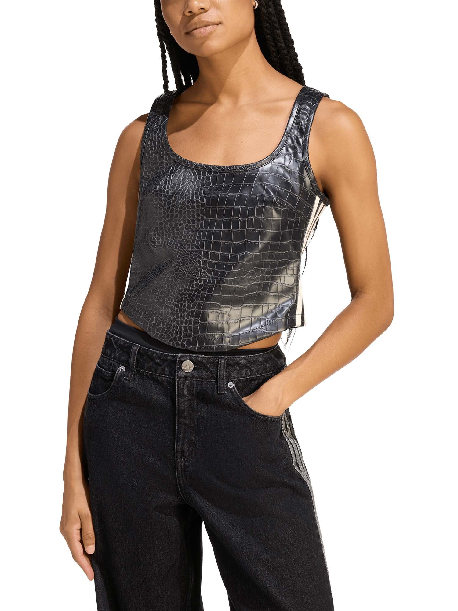 Adidas Corsetto Pleather Nero