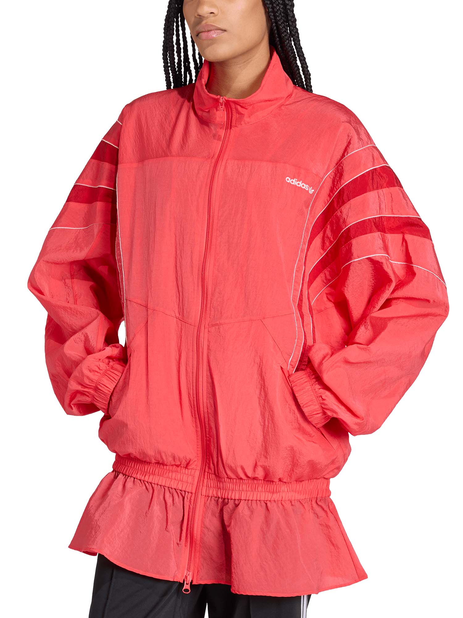 Adidas Giacca da allenamento Santiago Woven Rosso