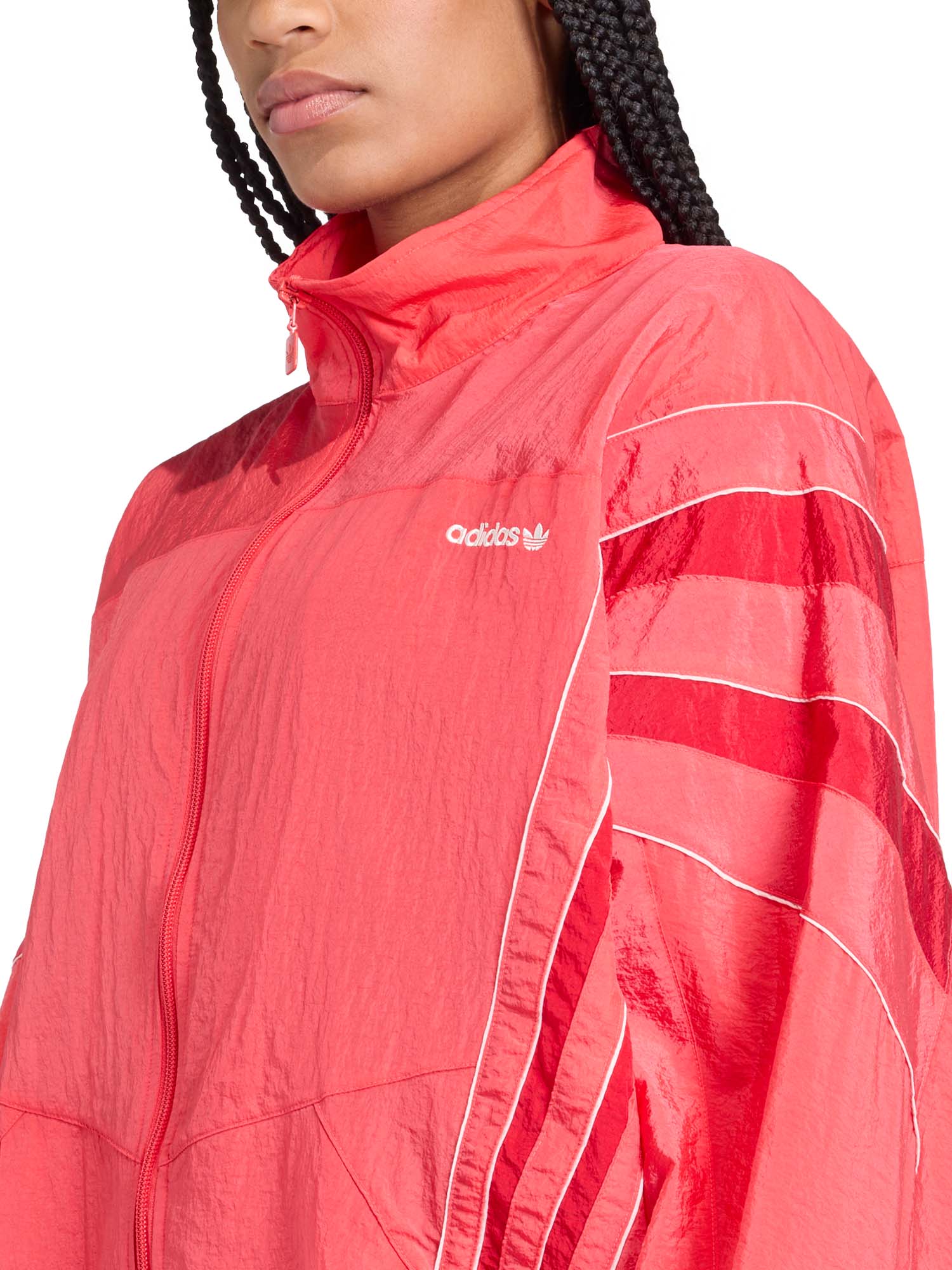Adidas Giacca da allenamento Santiago Woven Rosso