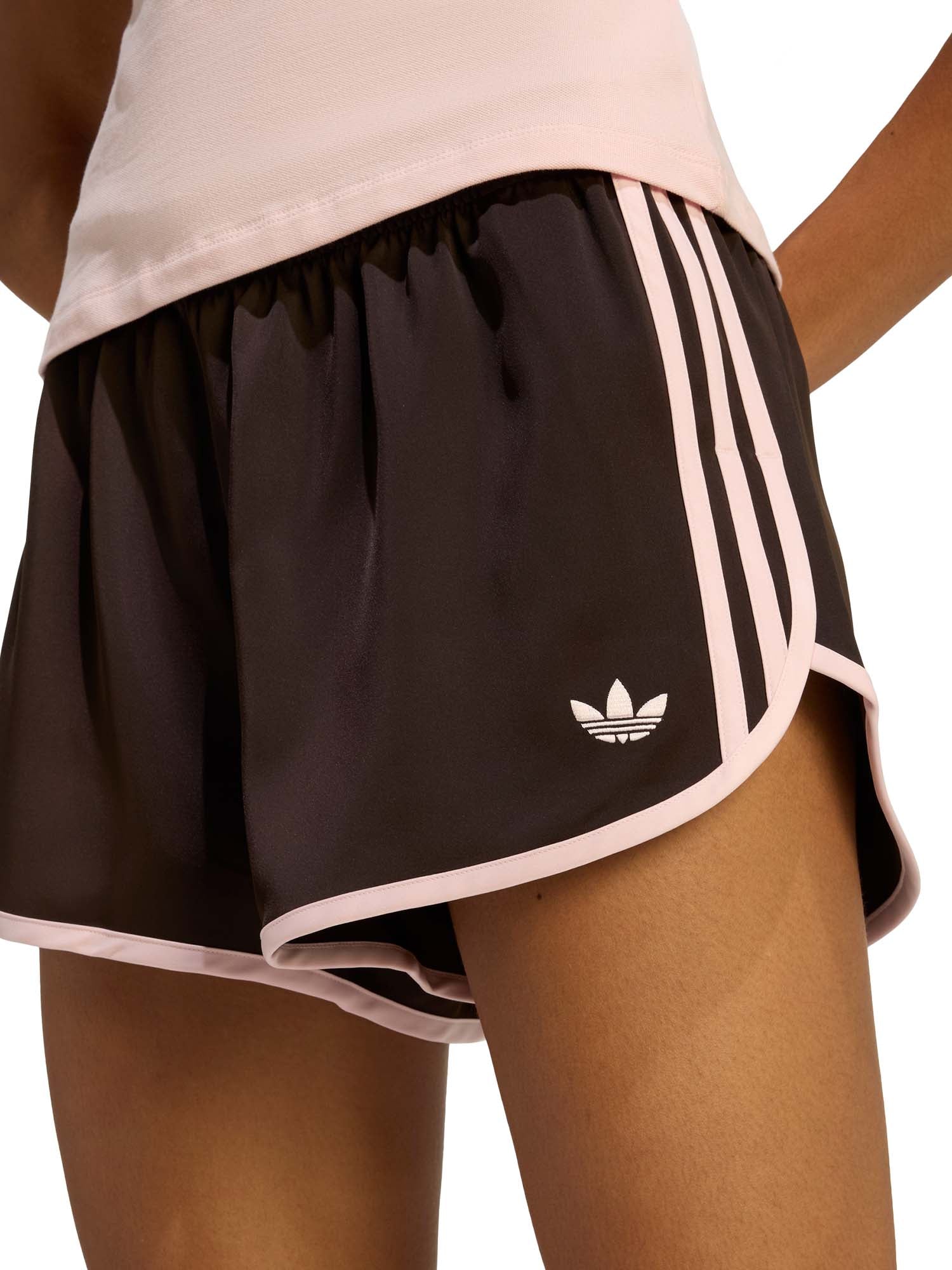 Adidas Short Sprinter 3-Stripes Marrone