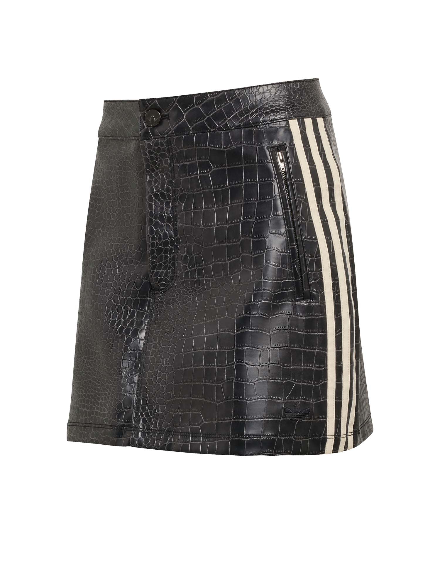 Adidas Gonna Mini Pleather Nero